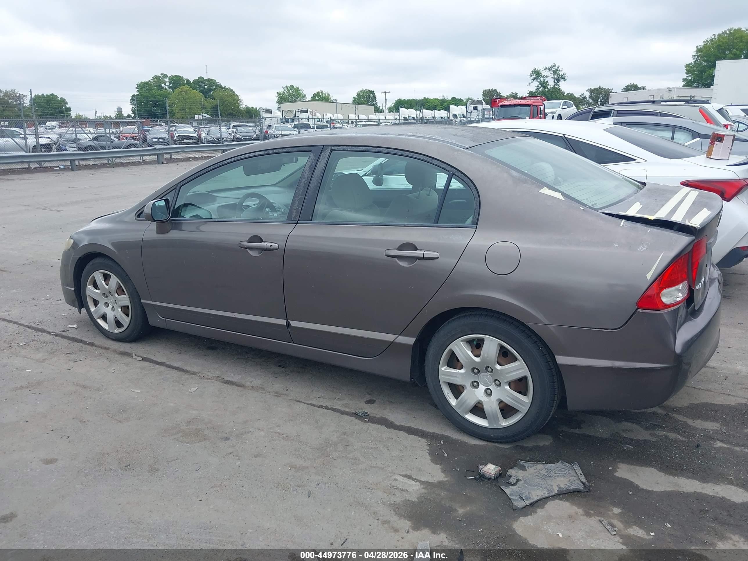 2011 Honda Civic Lx Серый vin: 2HGFA1F53BH531967