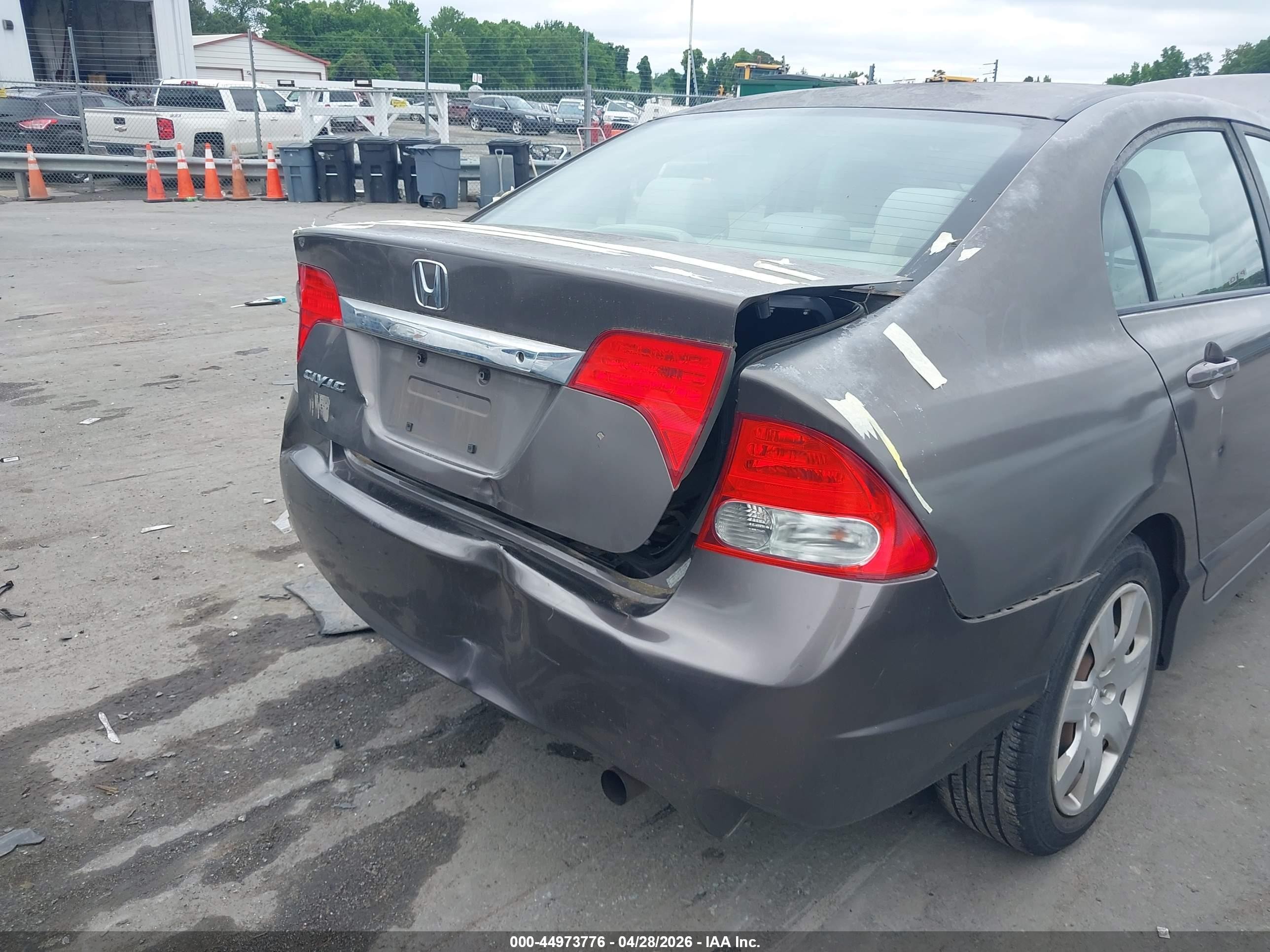 2011 Honda Civic Lx Серый vin: 2HGFA1F53BH531967