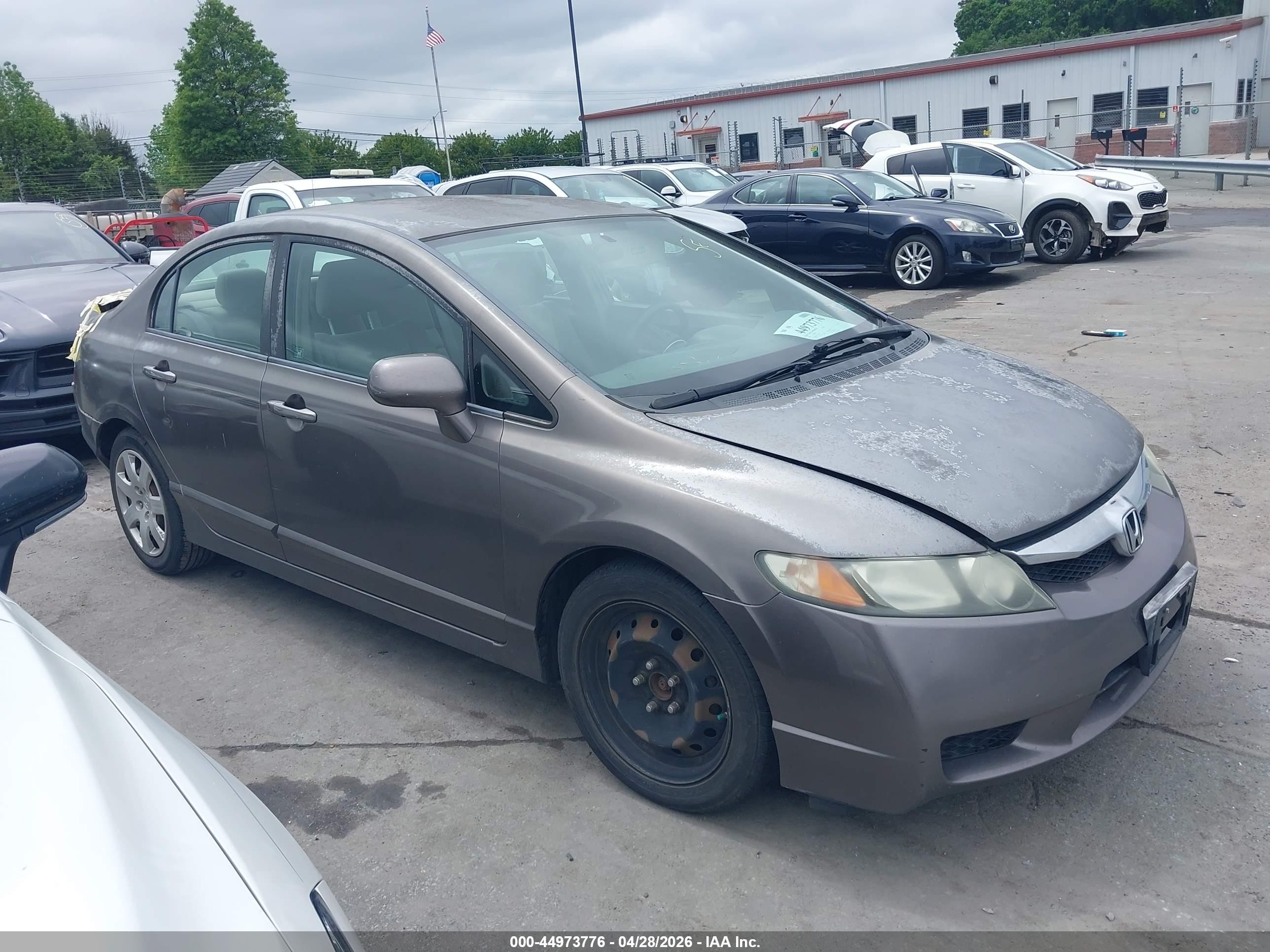 2011 Honda Civic Lx Серый vin: 2HGFA1F53BH531967