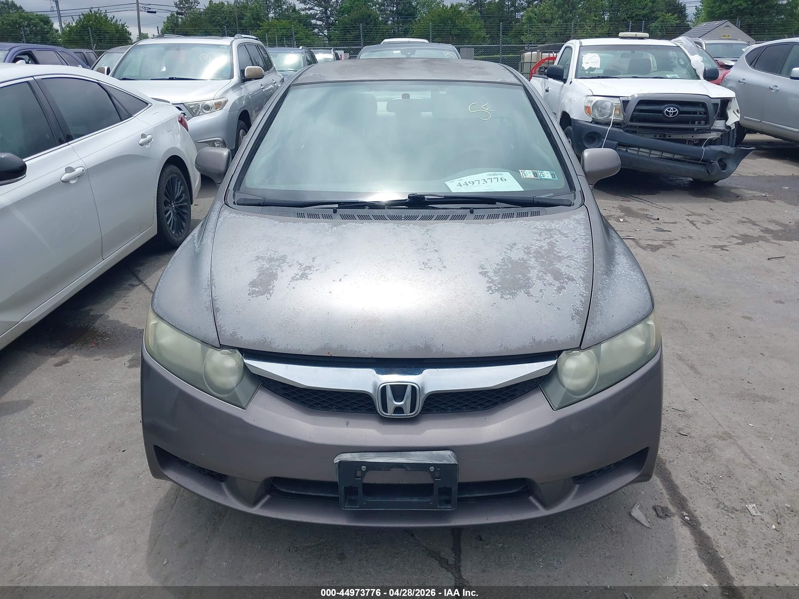 2011 Honda Civic Lx Серый vin: 2HGFA1F53BH531967