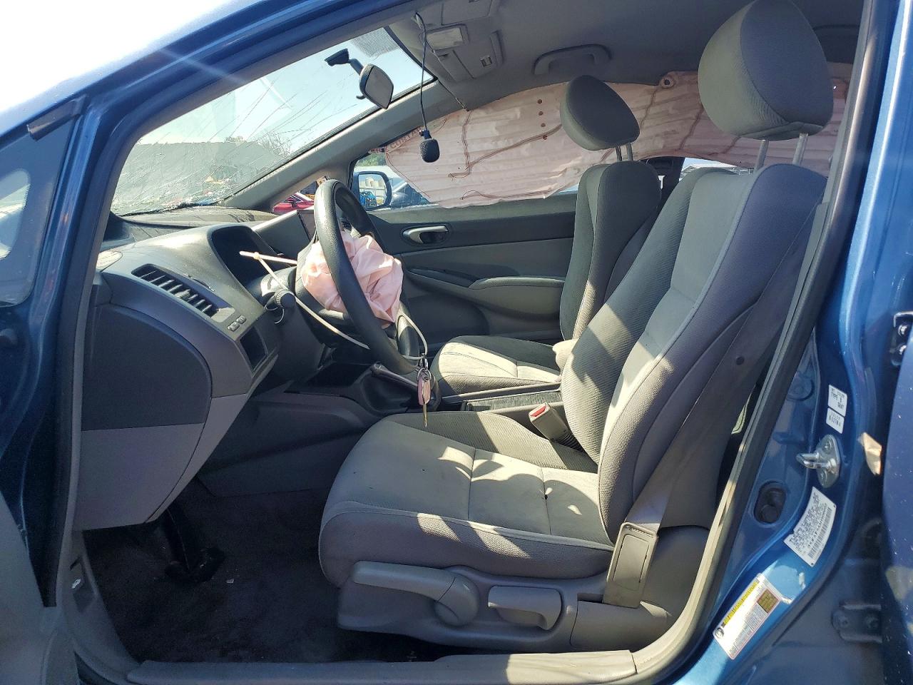 2010 Honda Civic Lx Blue vin: 2HGFA1F54AH306052