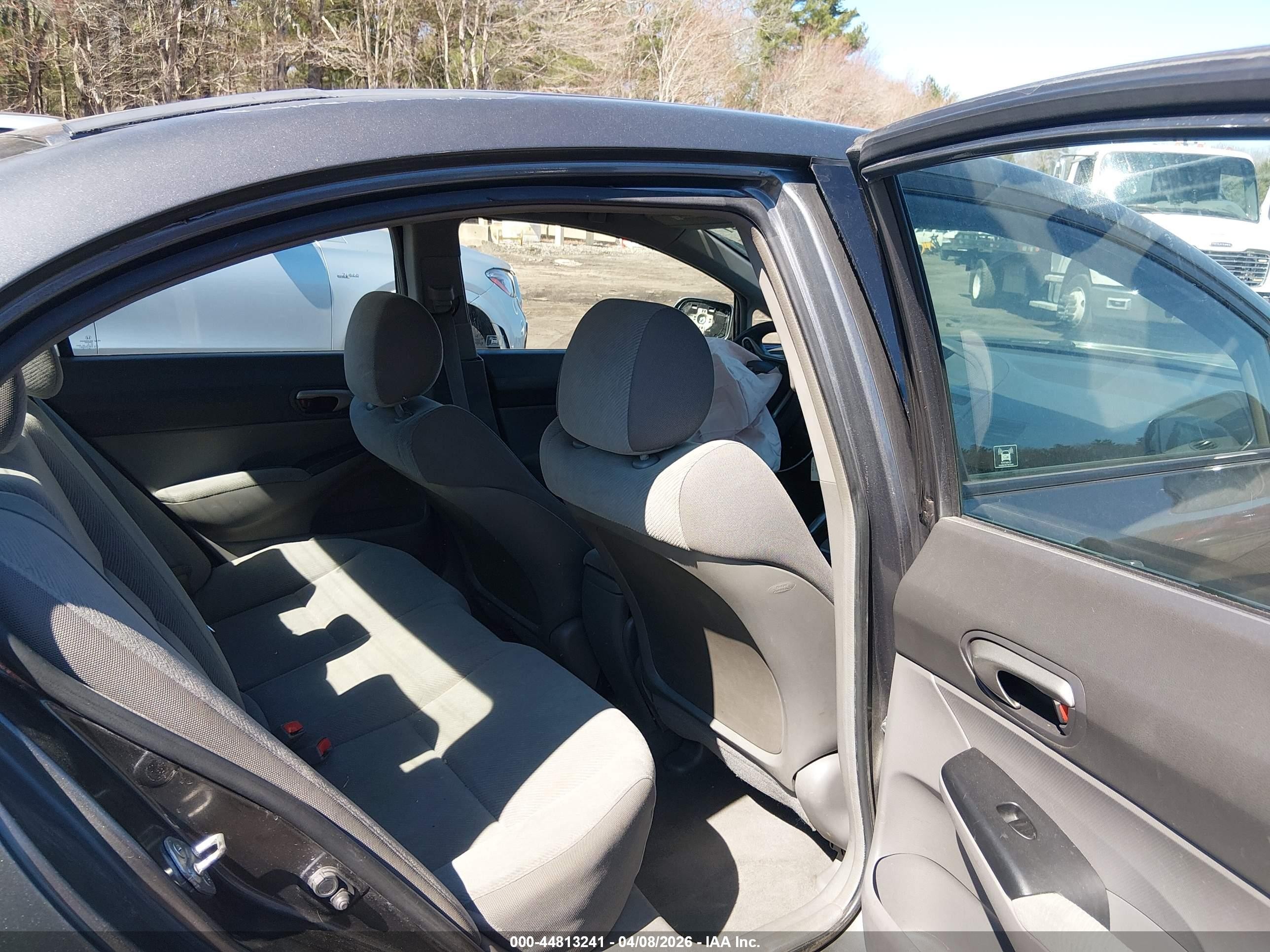 2010 Honda Civic Lx Gray vin: 2HGFA1F54AH308240