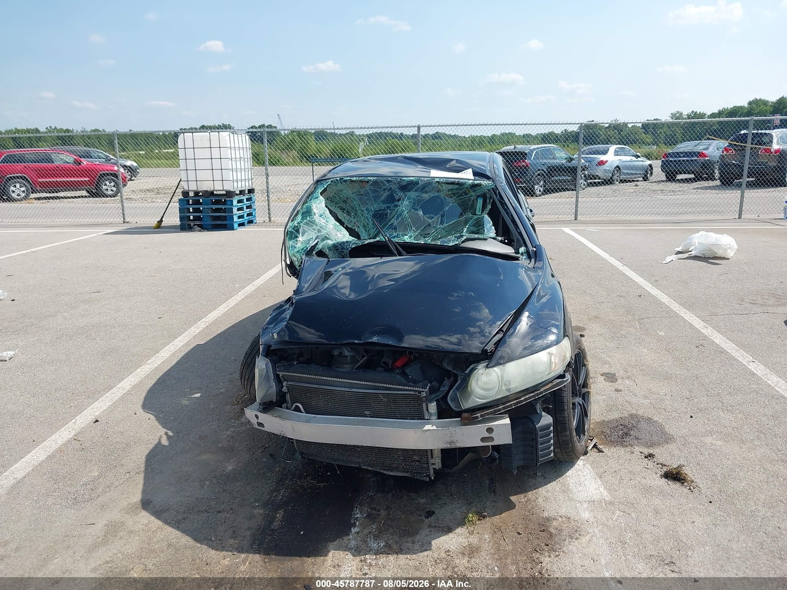 2010 Honda Civic Lx Black vin: 2HGFA1F54AH321070