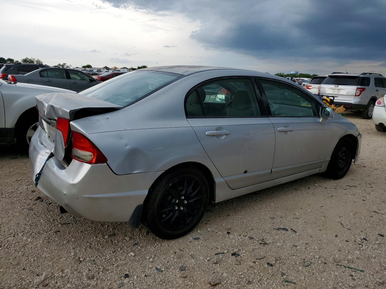2010 Honda Civic Lx Silver vin: 2HGFA1F54AH321845