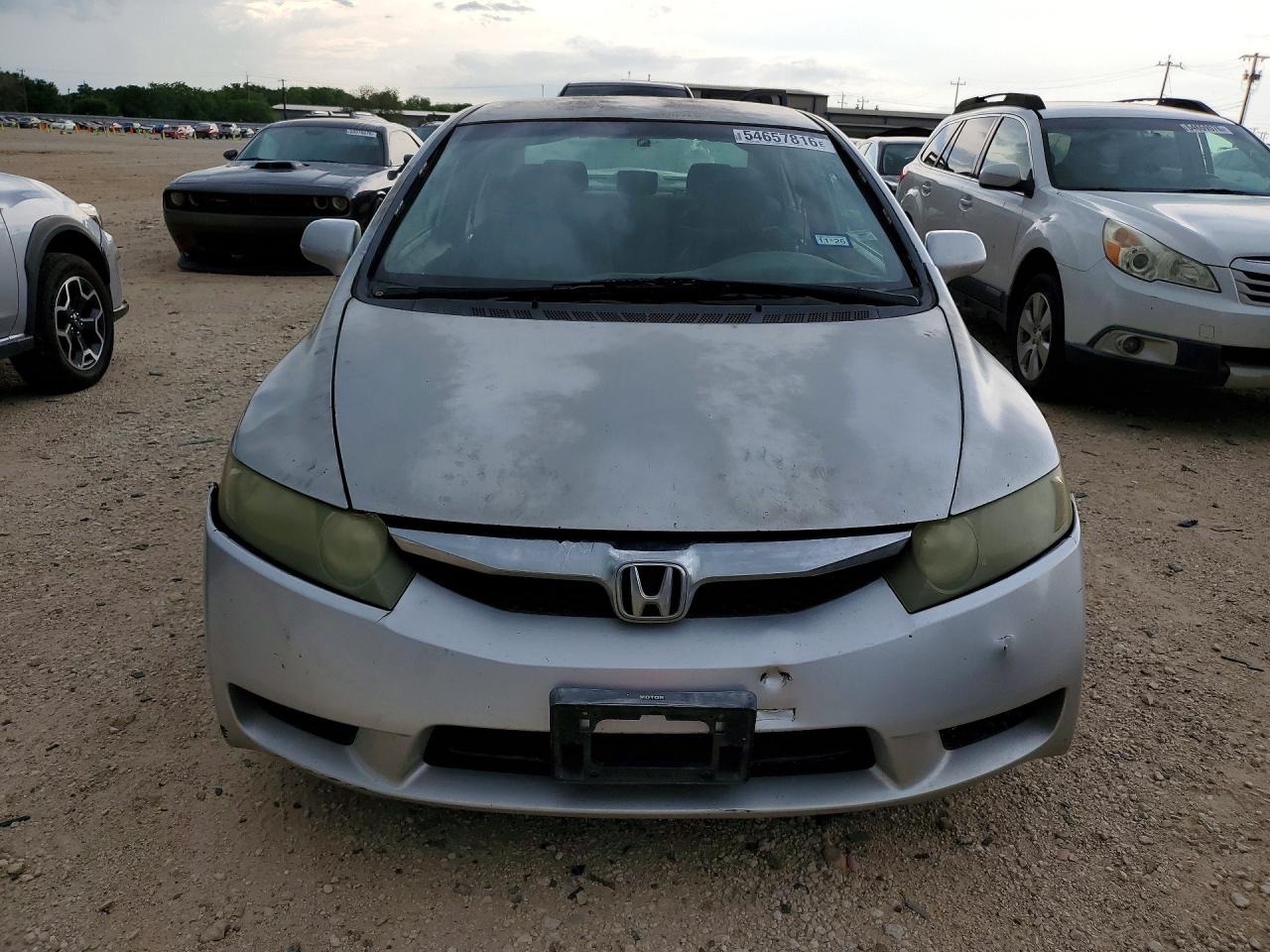 2010 Honda Civic Lx Silver vin: 2HGFA1F54AH321845