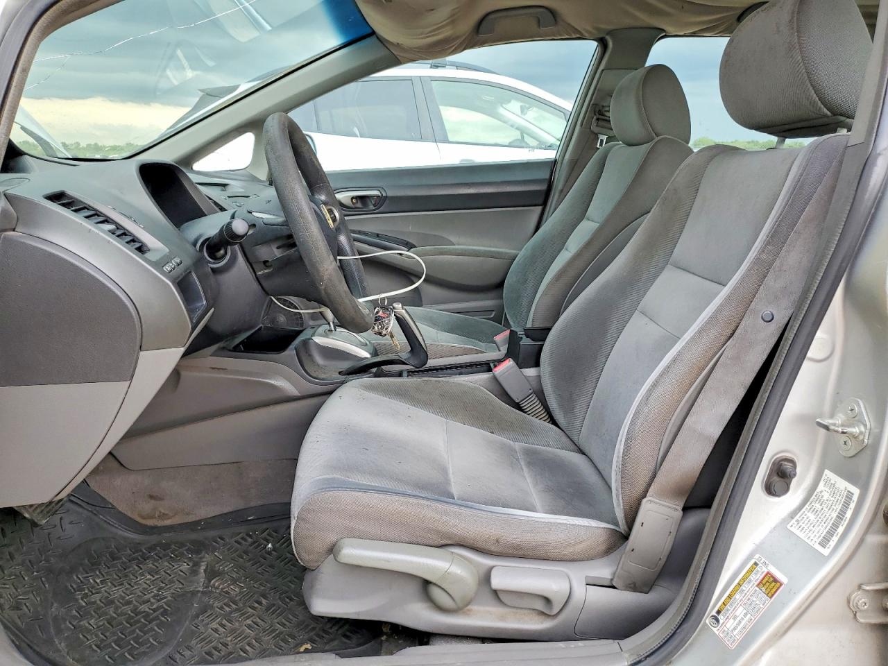 2010 Honda Civic Lx Silver vin: 2HGFA1F54AH321845