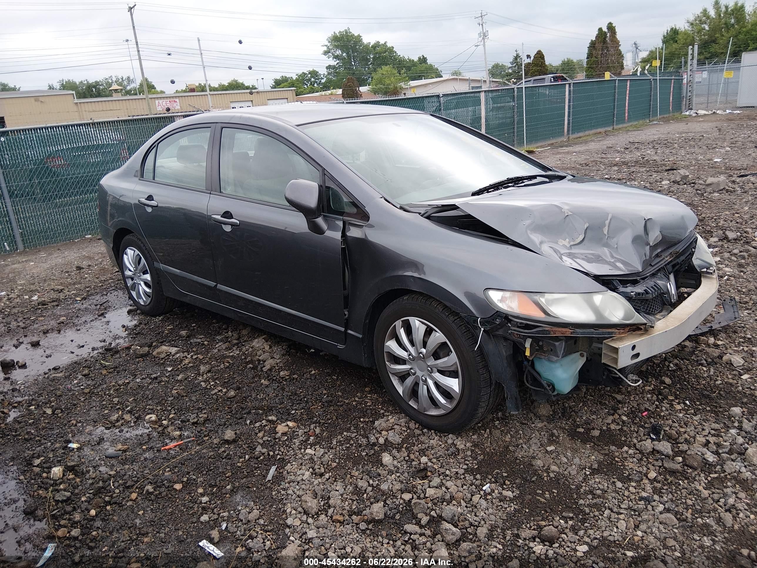 2010 Honda Civic Lx Silver vin: 2HGFA1F54AH322560