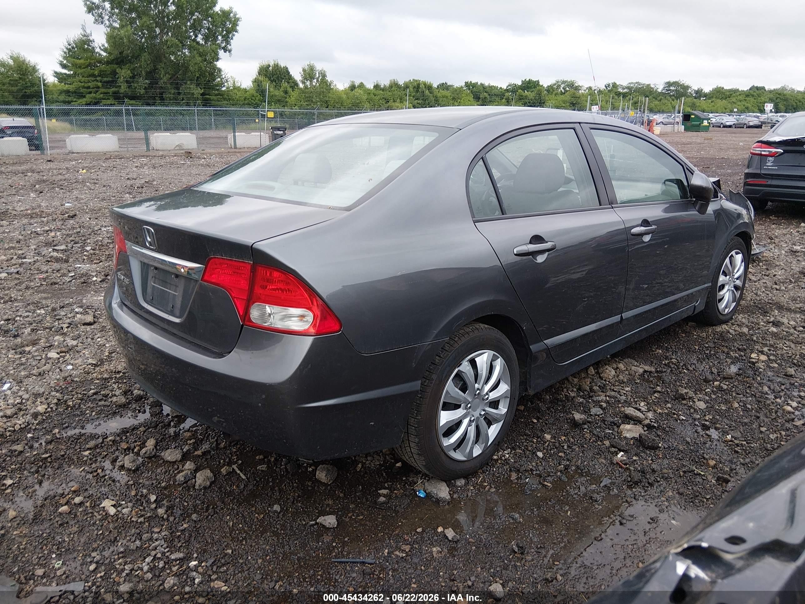 2010 Honda Civic Lx Серебряный vin: 2HGFA1F54AH322560