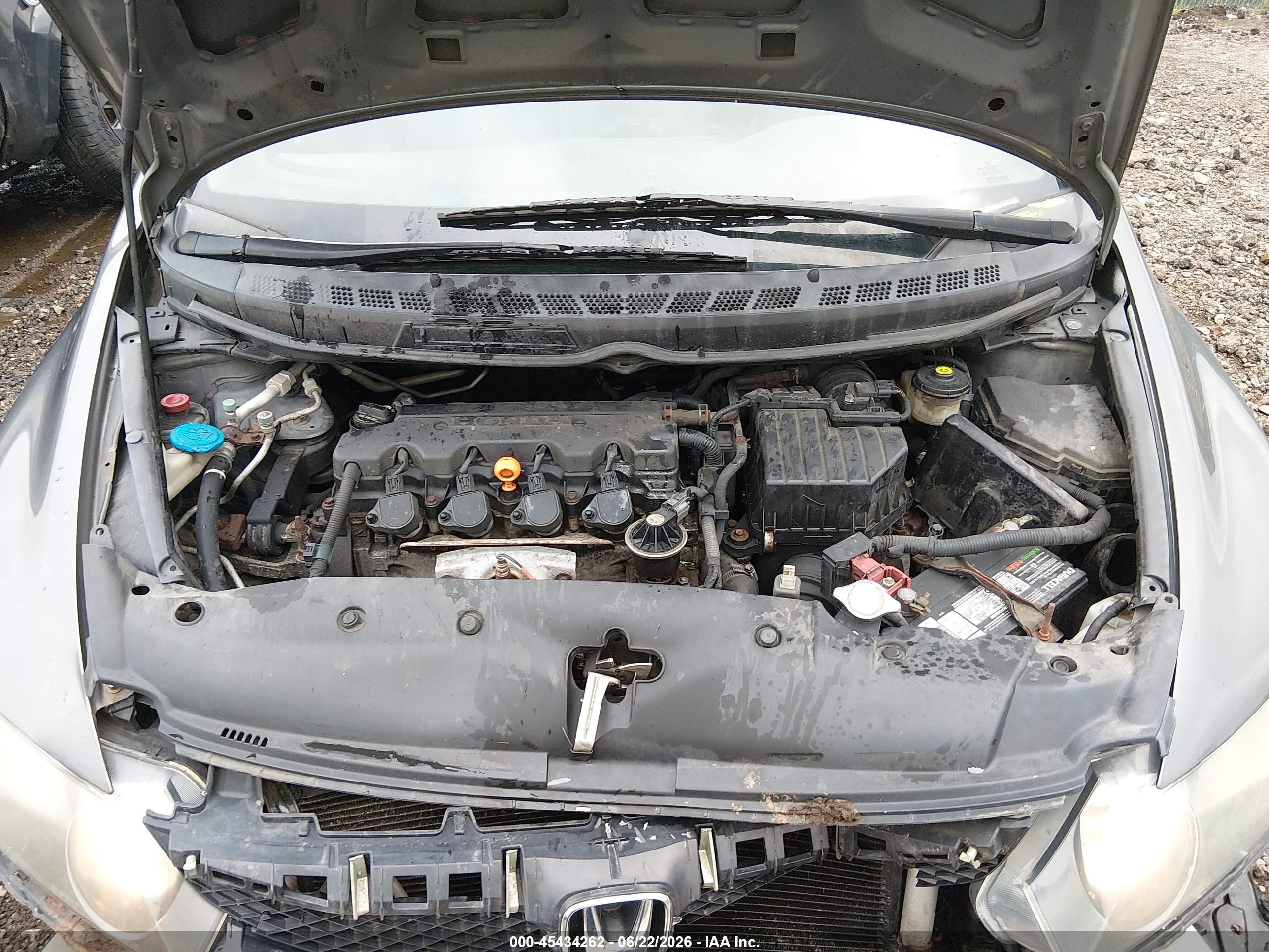 2010 Honda Civic Lx Серебряный vin: 2HGFA1F54AH322560