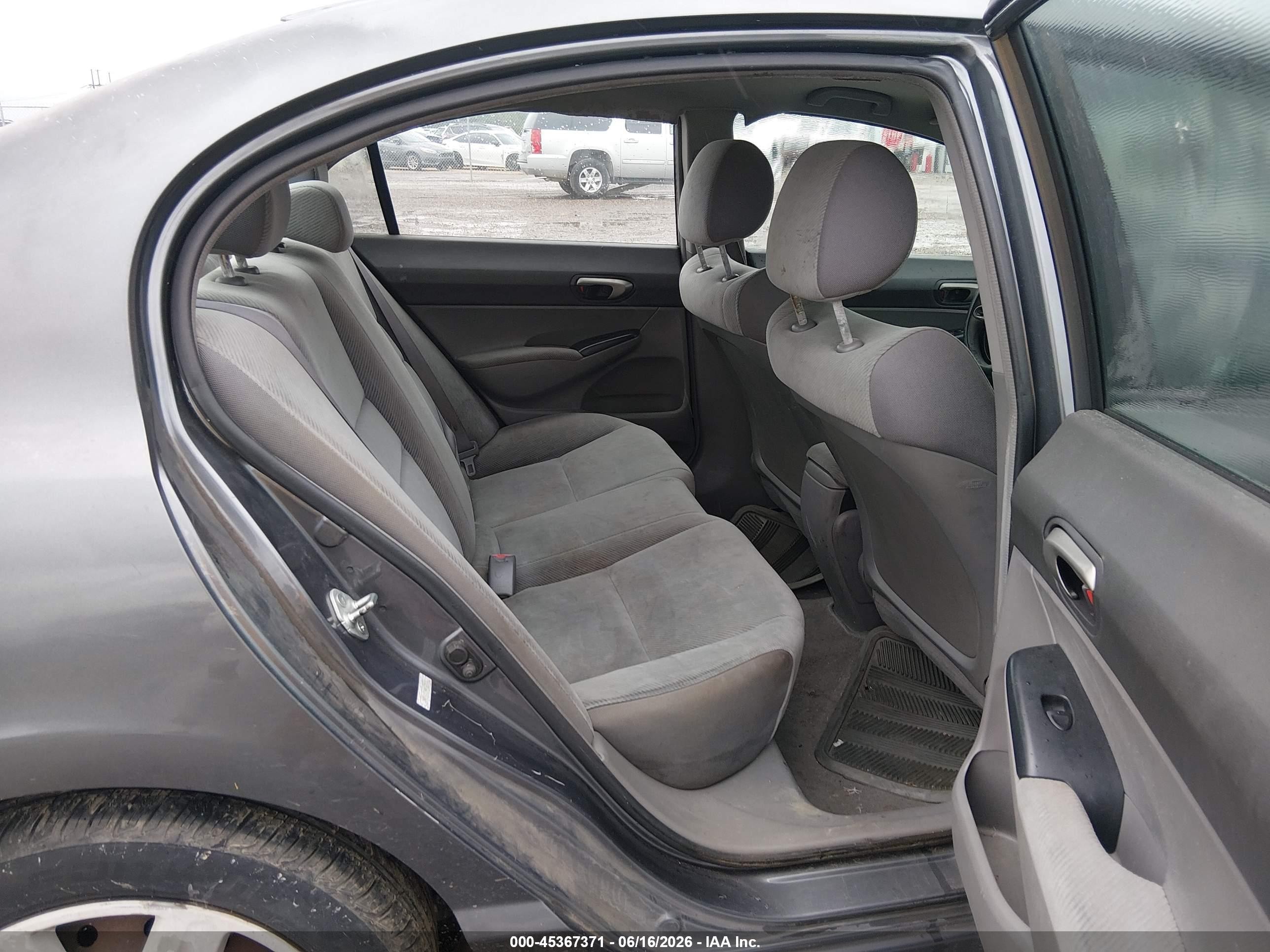 2010 Honda Civic Lx Gray vin: 2HGFA1F54AH324583