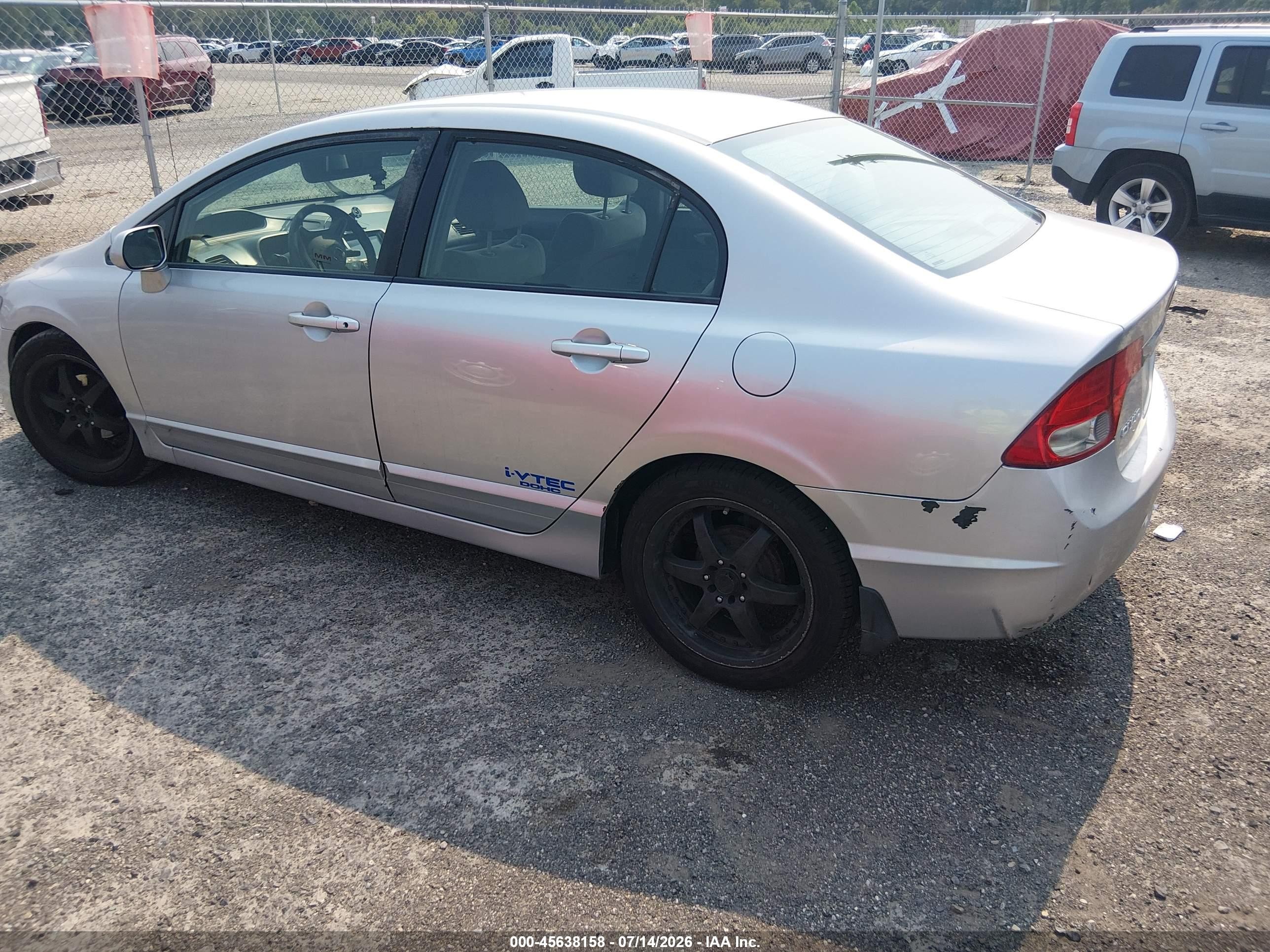 2010 Honda Civic Lx Silver vin: 2HGFA1F54AH329511