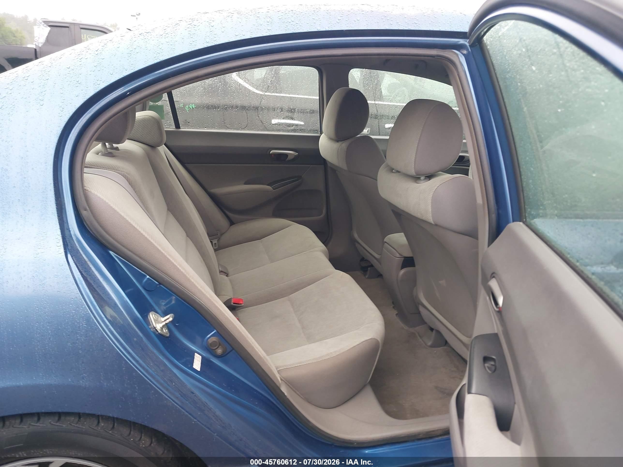 2010 Honda Civic Lx Blue vin: 2HGFA1F54AH500631