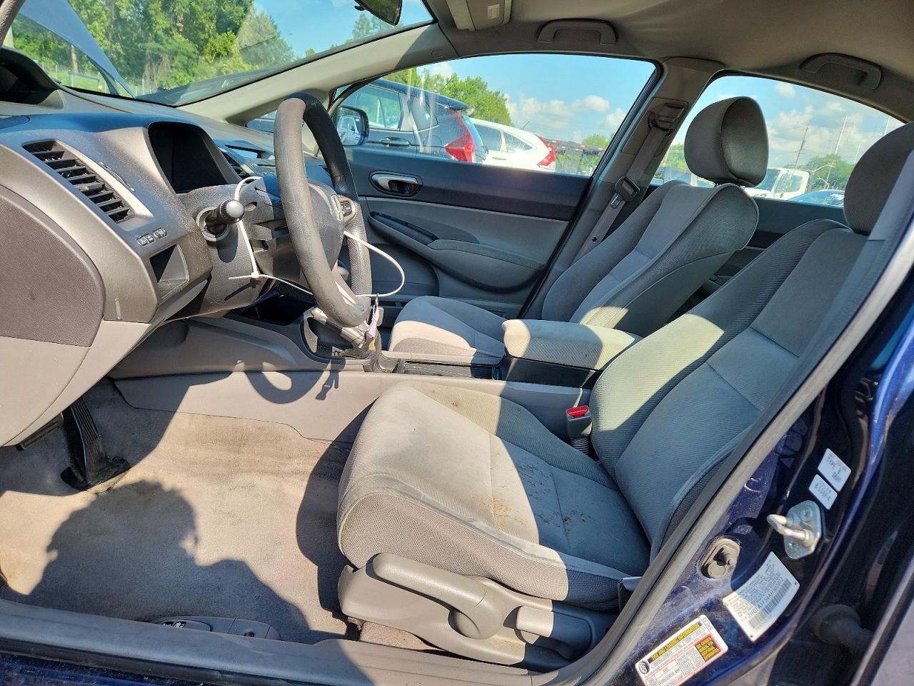 2010 Honda Civic Lx Blue vin: 2HGFA1F54AH502072