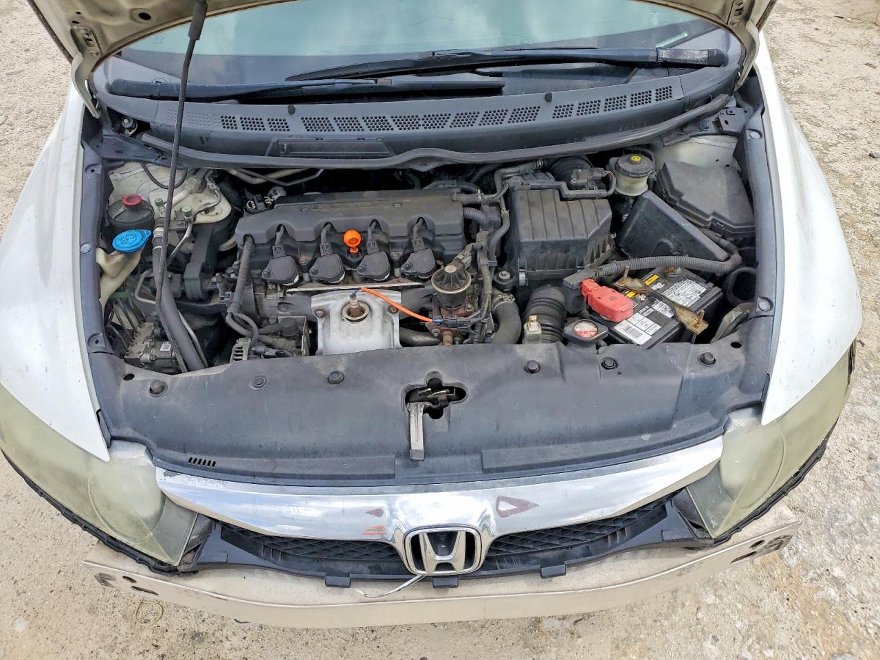 2010 Honda Civic Lx Белый vin: 2HGFA1F54AH516036
