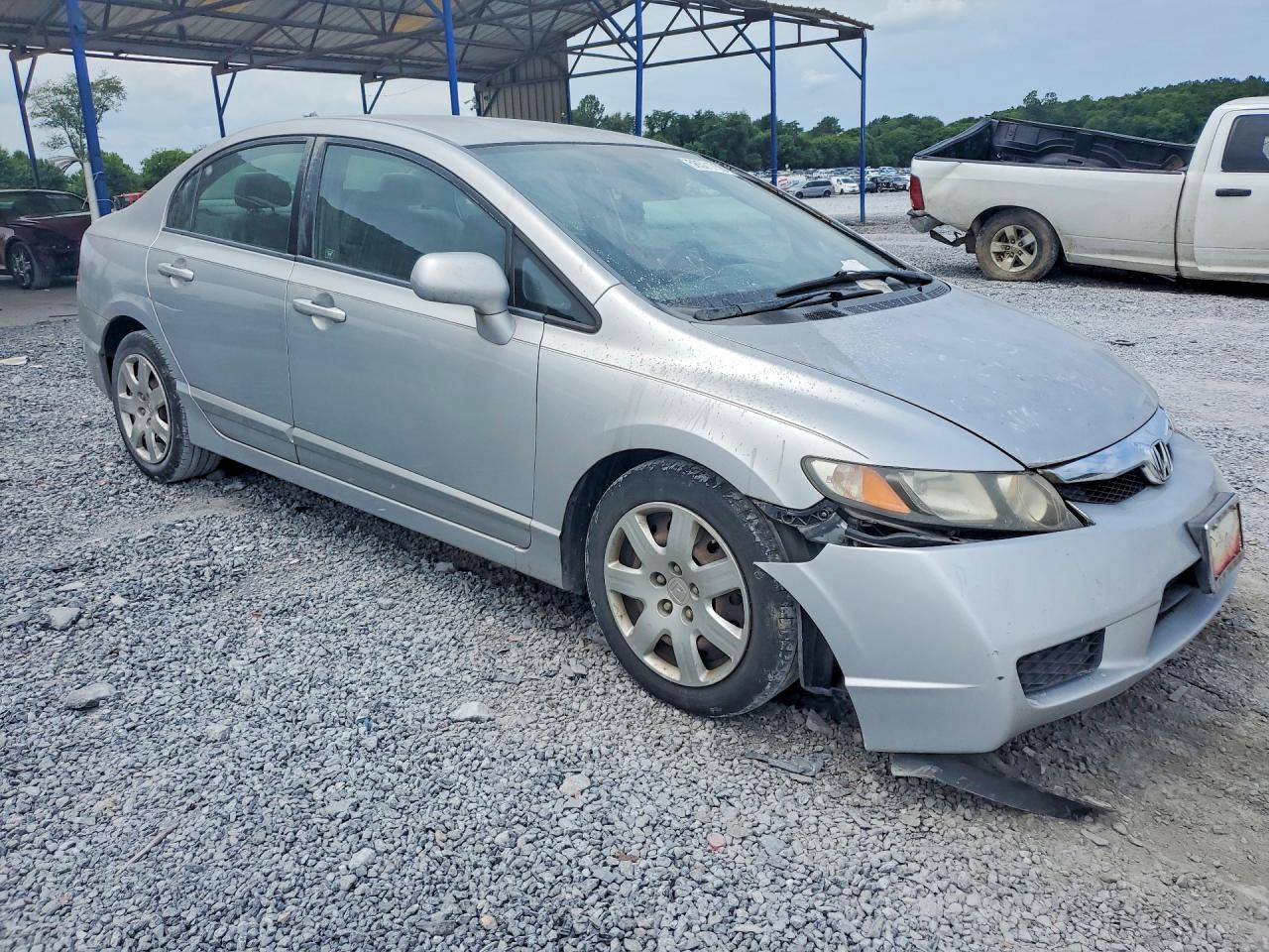 2010 Honda Civic Lx Серебряный vin: 2HGFA1F54AH519535