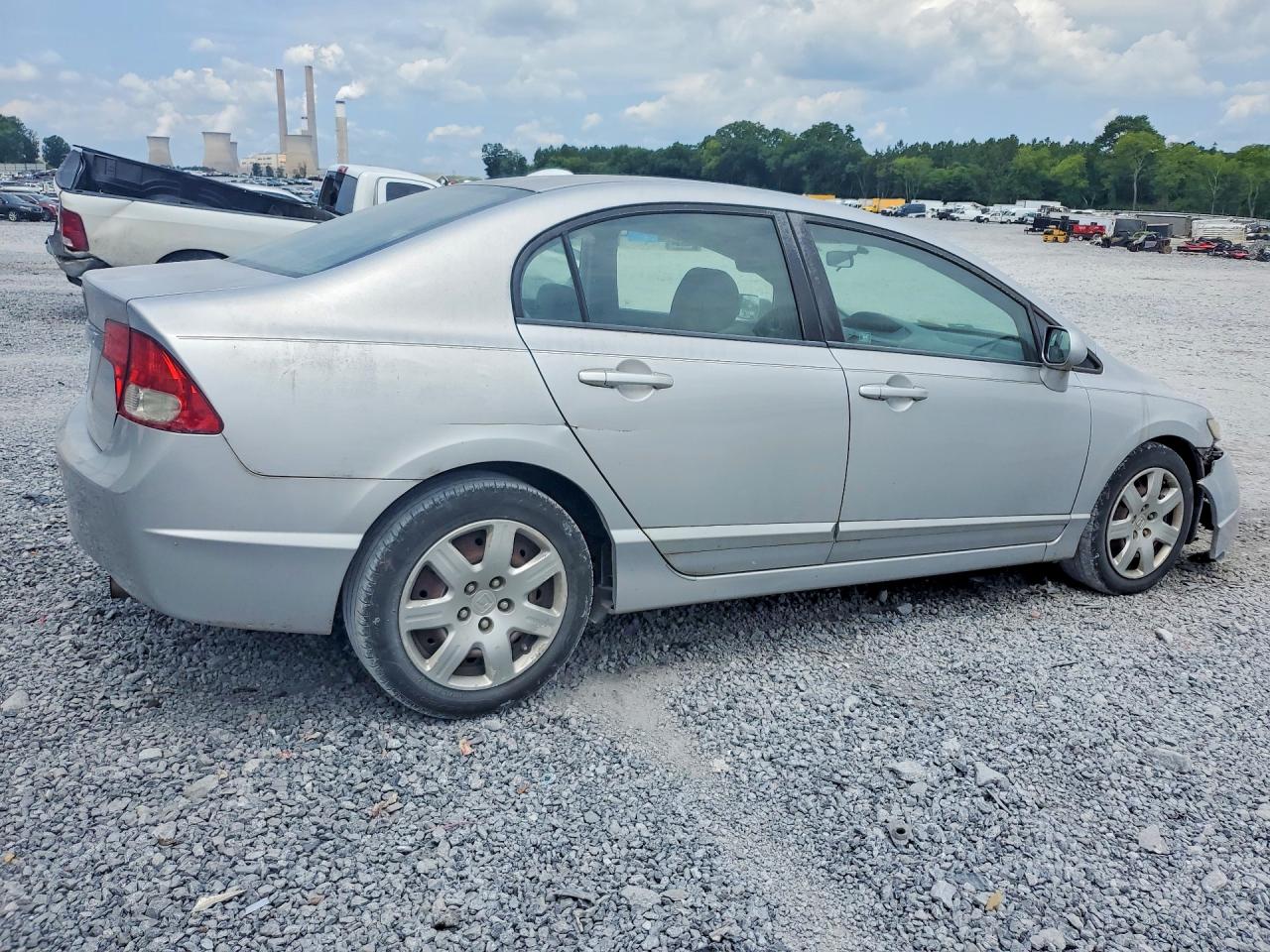 2010 Honda Civic Lx Серебряный vin: 2HGFA1F54AH519535