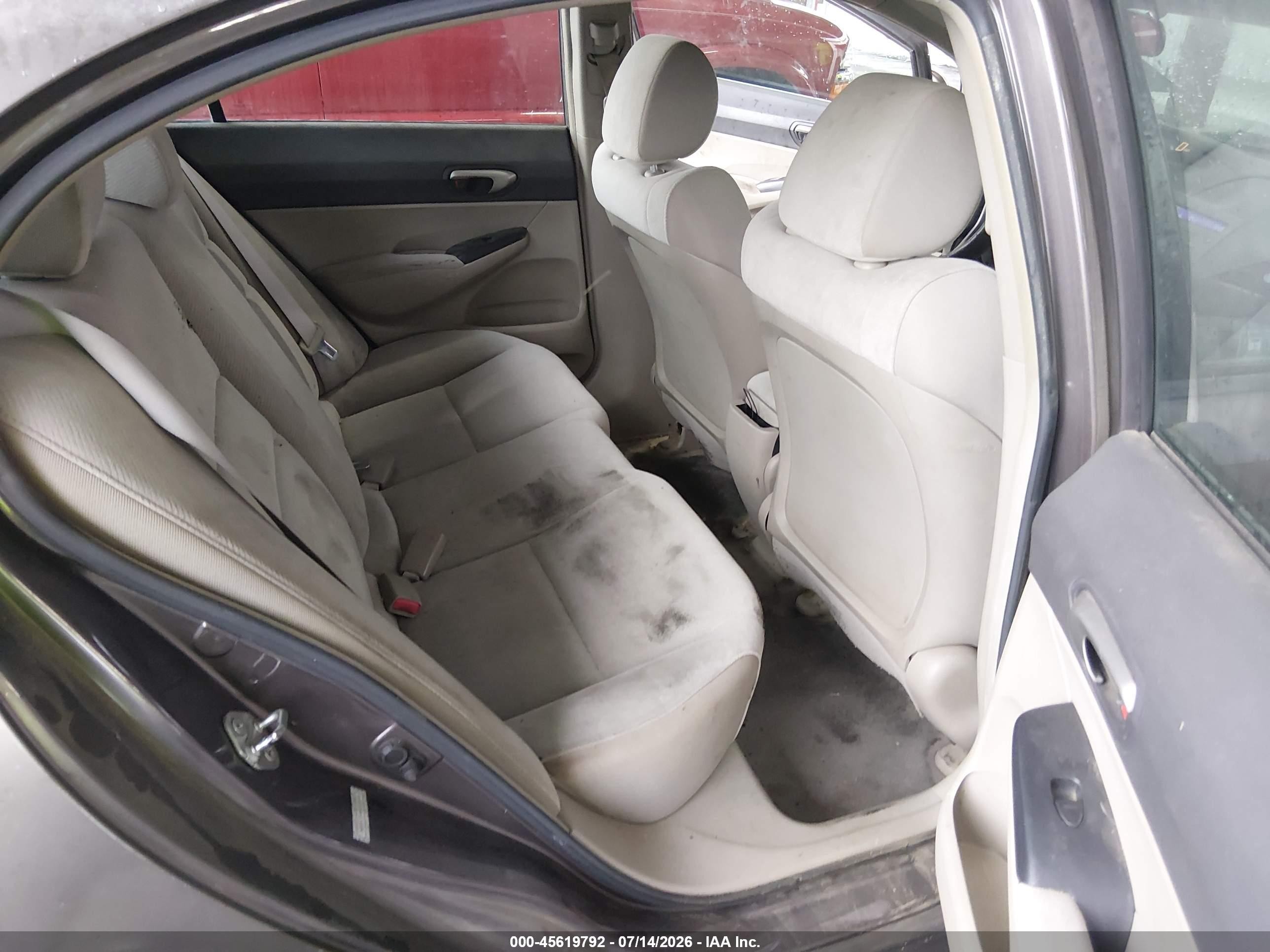2010 Honda Civic Lx Gray vin: 2HGFA1F54AH528994