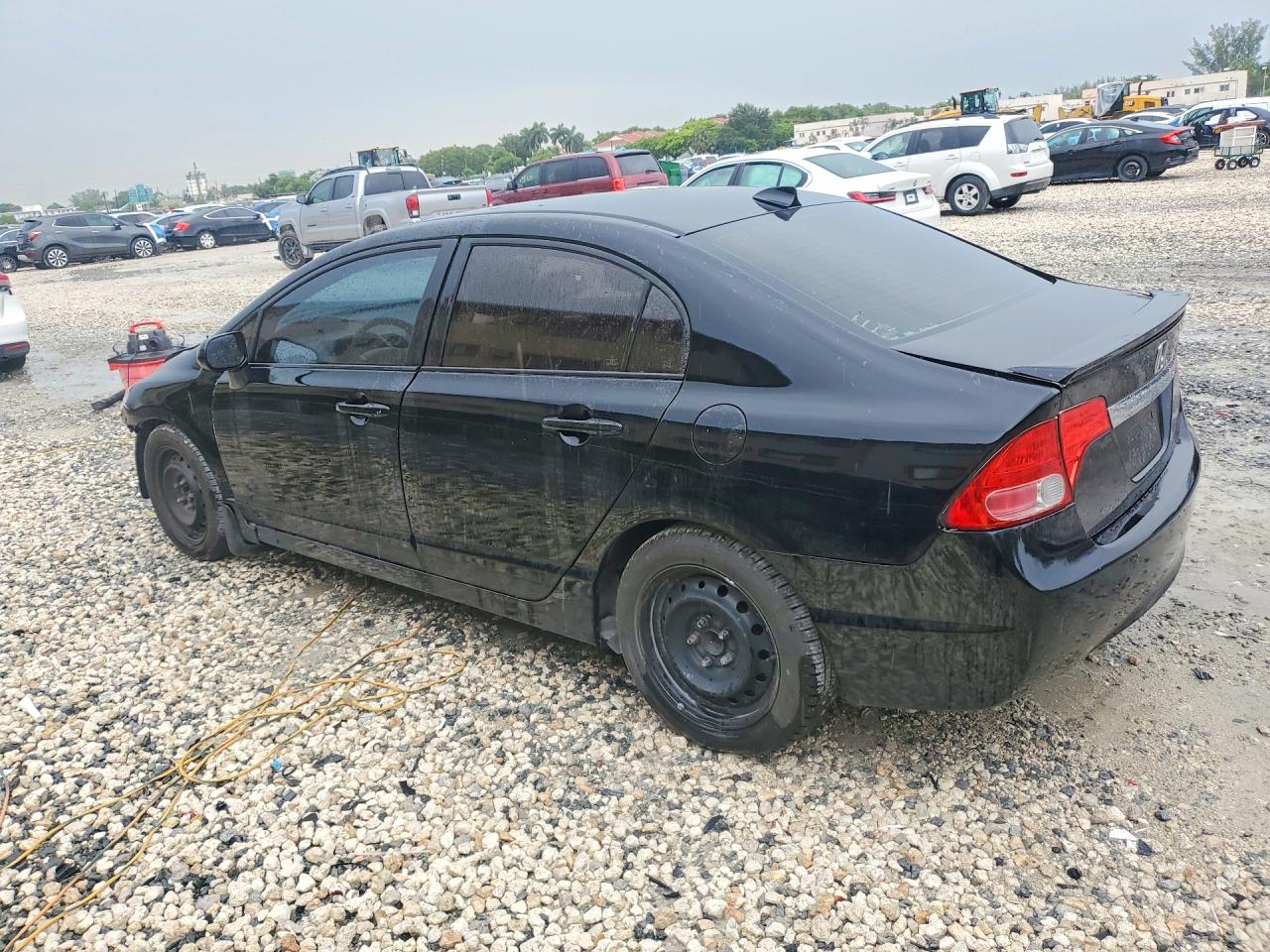 2010 Honda Civic Lx Black vin: 2HGFA1F54AH534004
