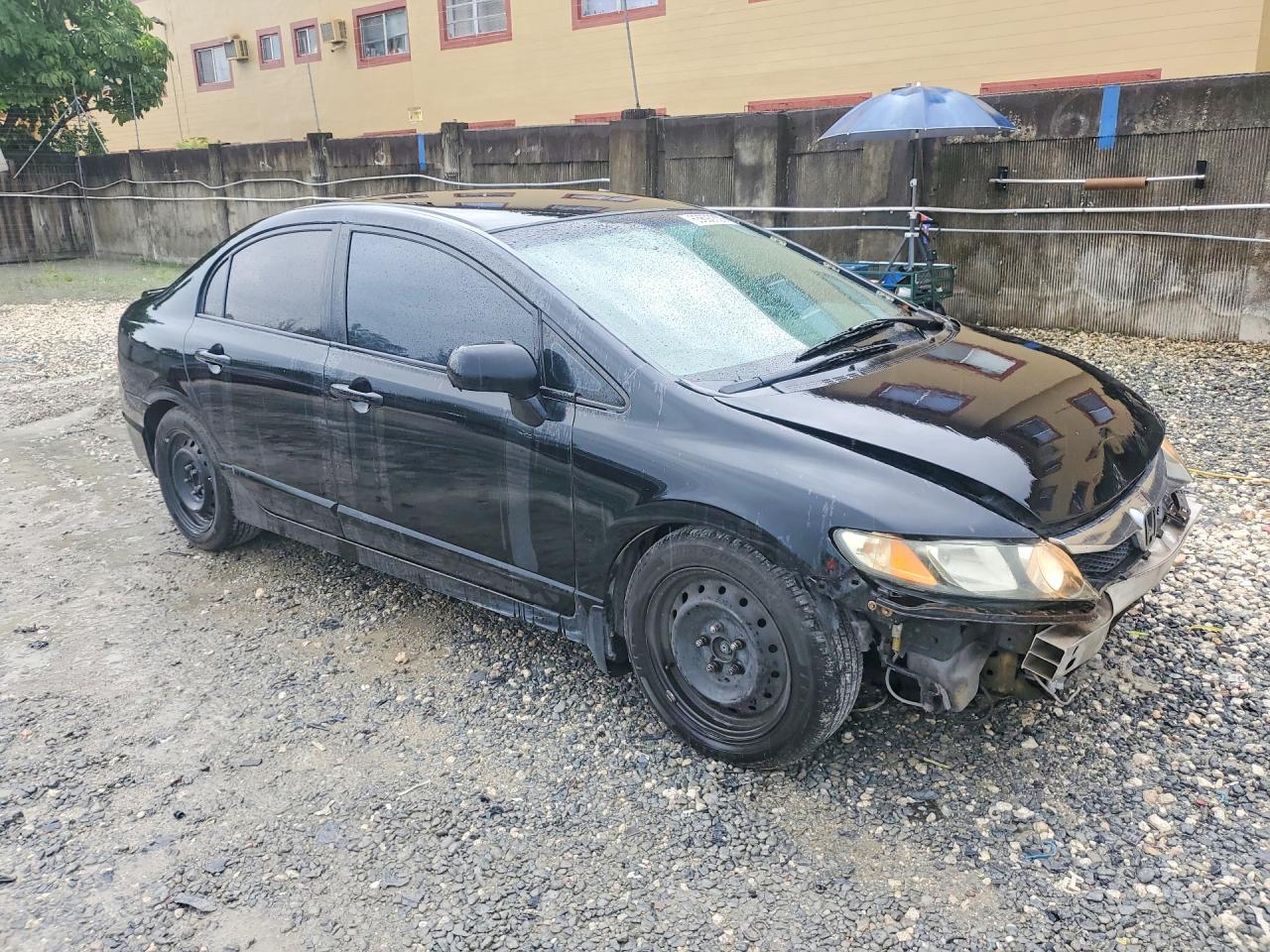 2010 Honda Civic Lx Black vin: 2HGFA1F54AH534004