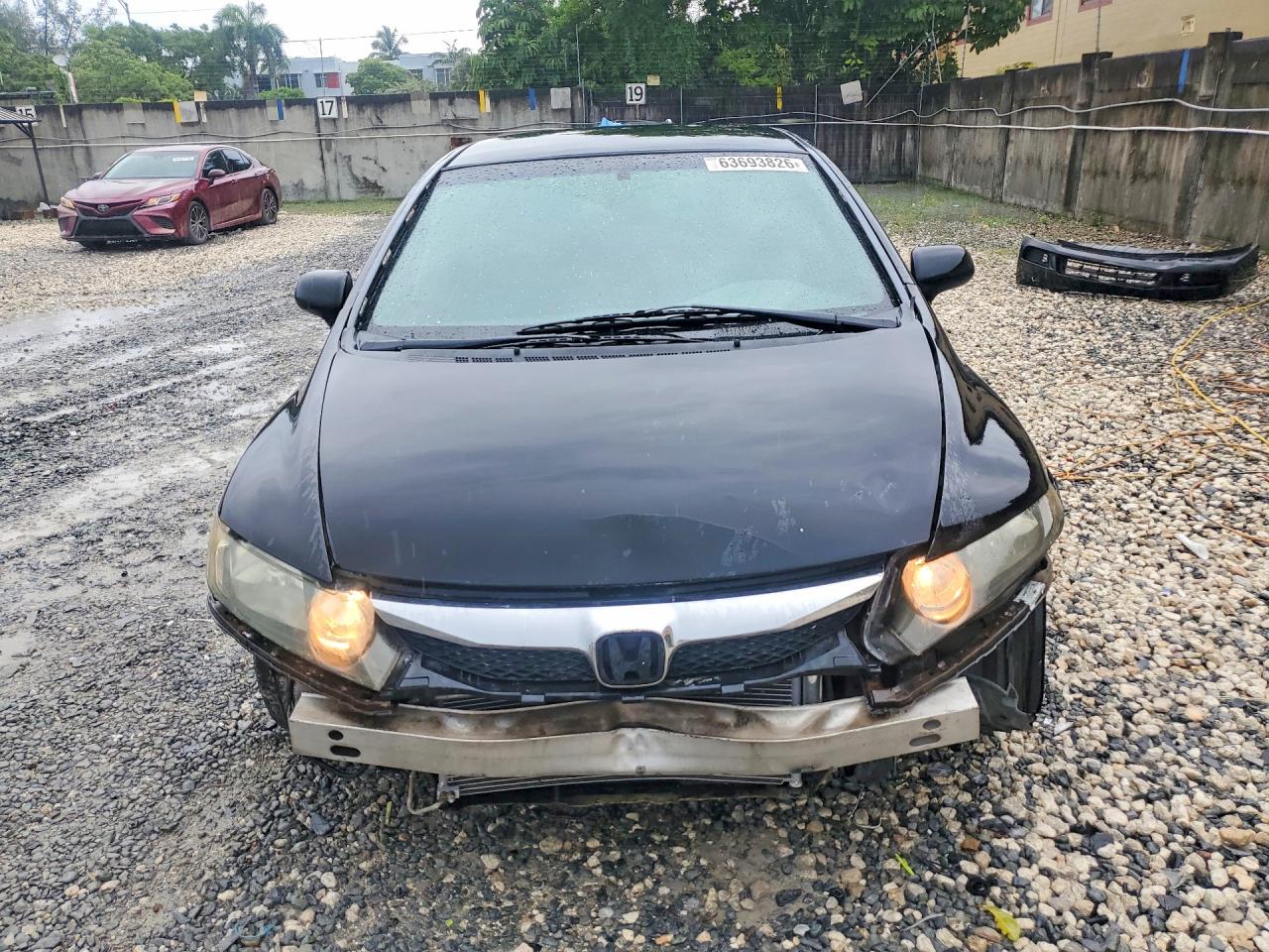 2010 Honda Civic Lx Black vin: 2HGFA1F54AH534004