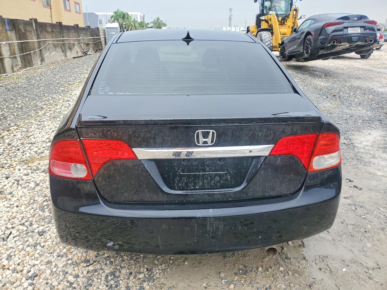 2010 Honda Civic Lx Black vin: 2HGFA1F54AH534004