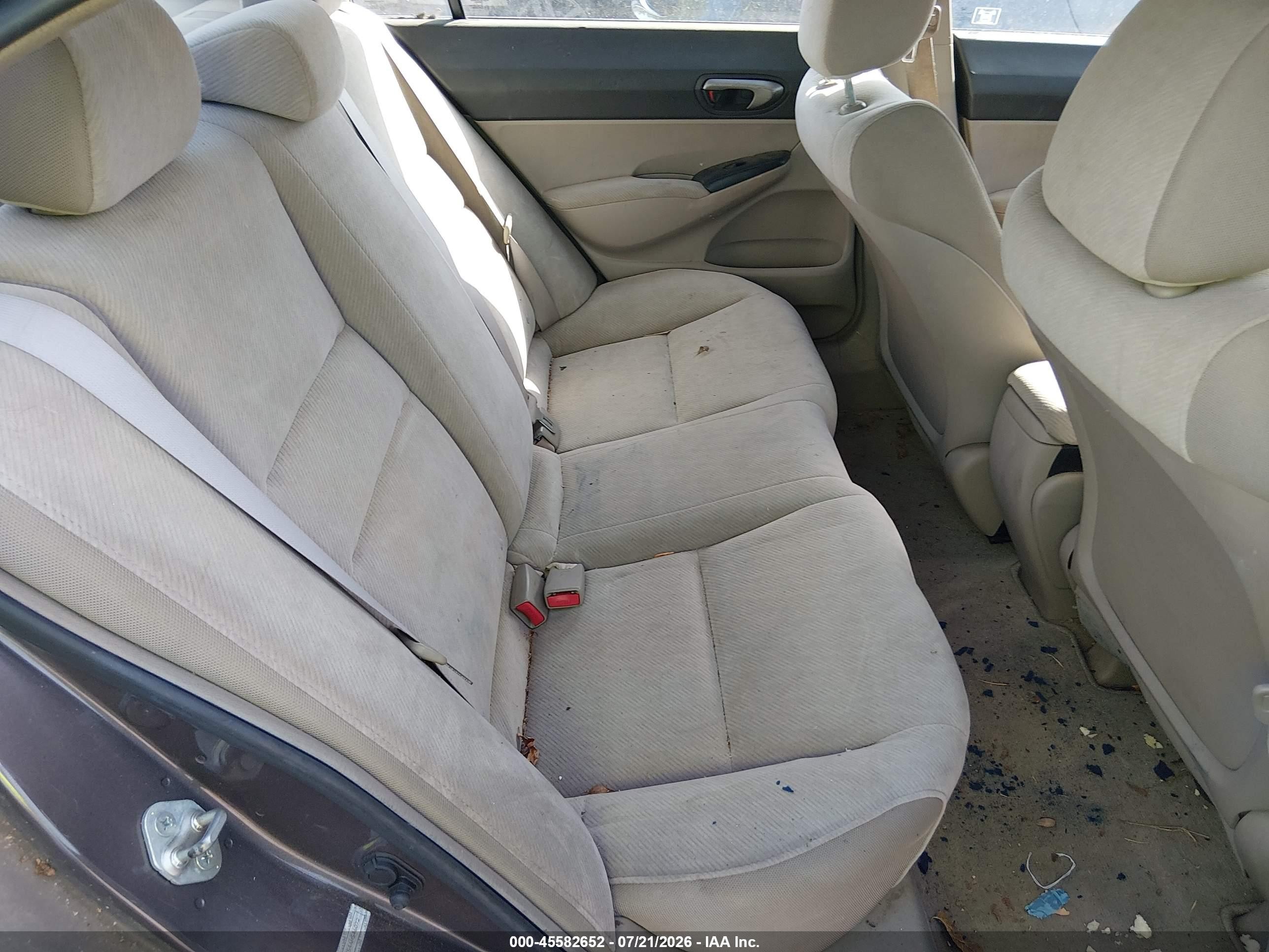 2010 Honda Civic Lx Gray vin: 2HGFA1F54AH546072