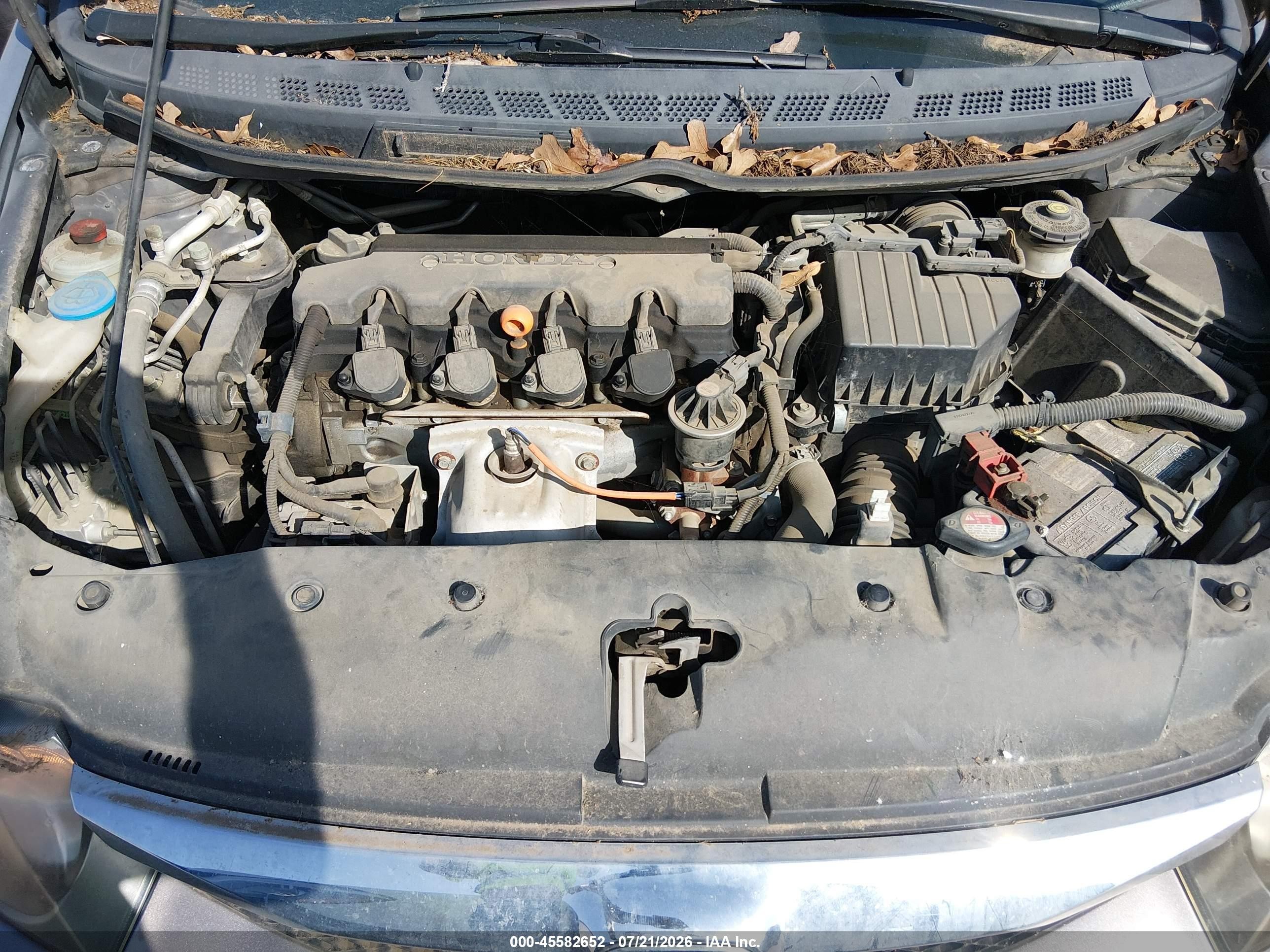 2010 Honda Civic Lx Gray vin: 2HGFA1F54AH546072