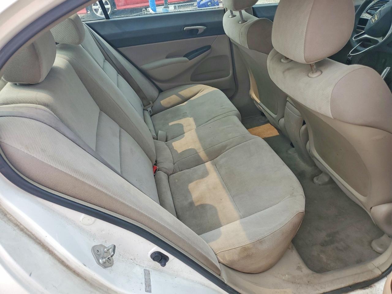 2010 Honda Civic Lx Белый vin: 2HGFA1F54AH546587