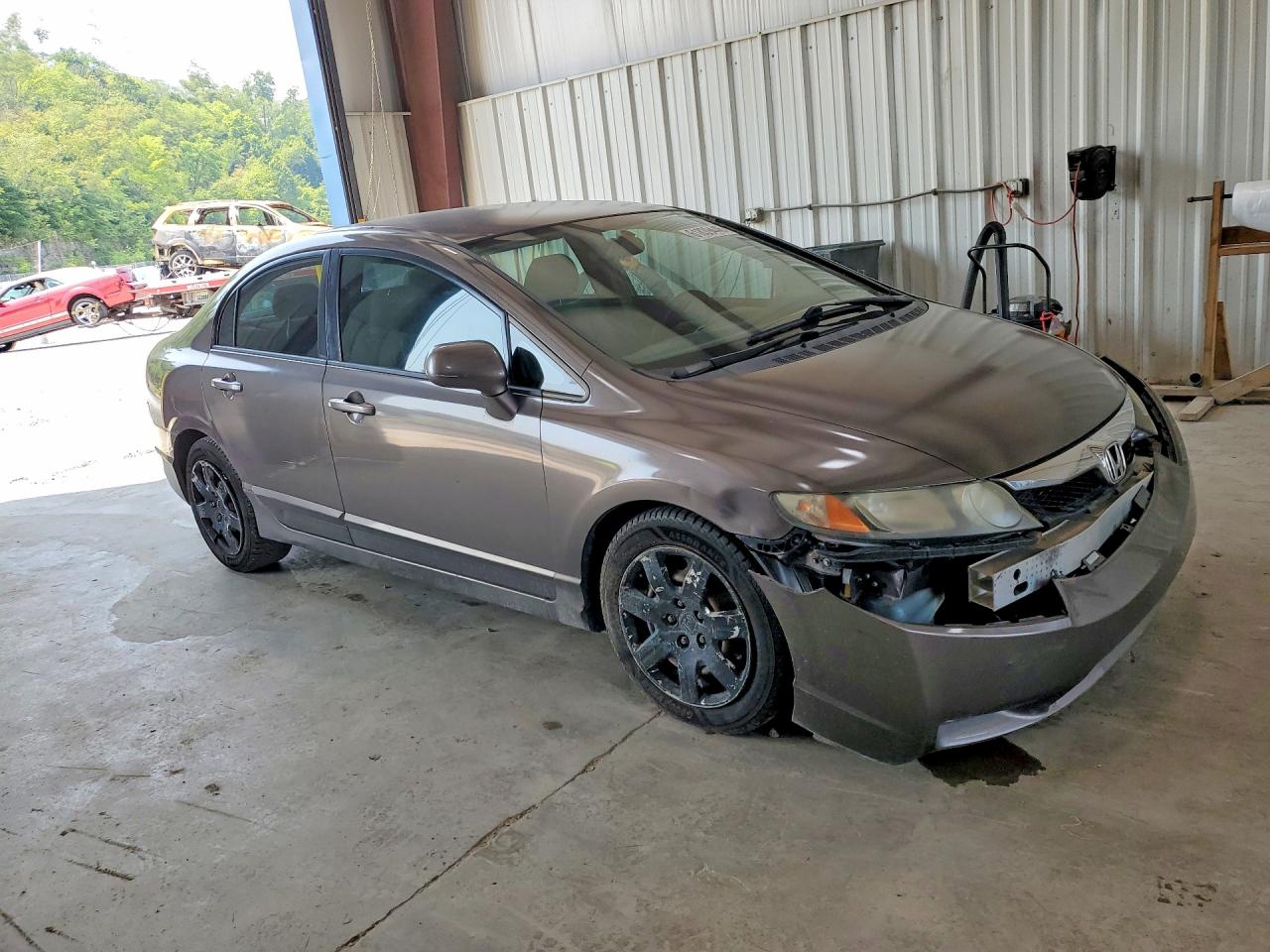 2010 Honda Civic Lx Charcoal vin: 2HGFA1F54AH552471