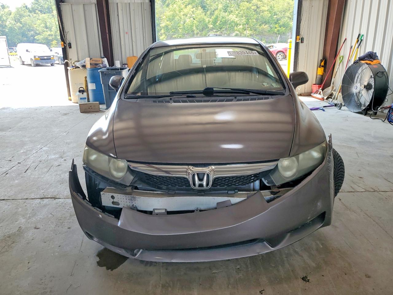 2010 Honda Civic Lx Charcoal vin: 2HGFA1F54AH552471