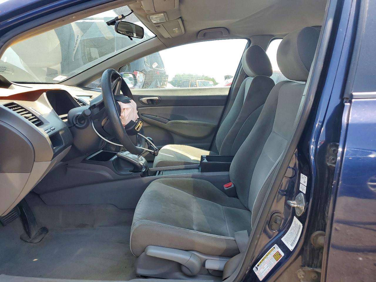 2010 Honda Civic Lx Blue vin: 2HGFA1F54AH555032