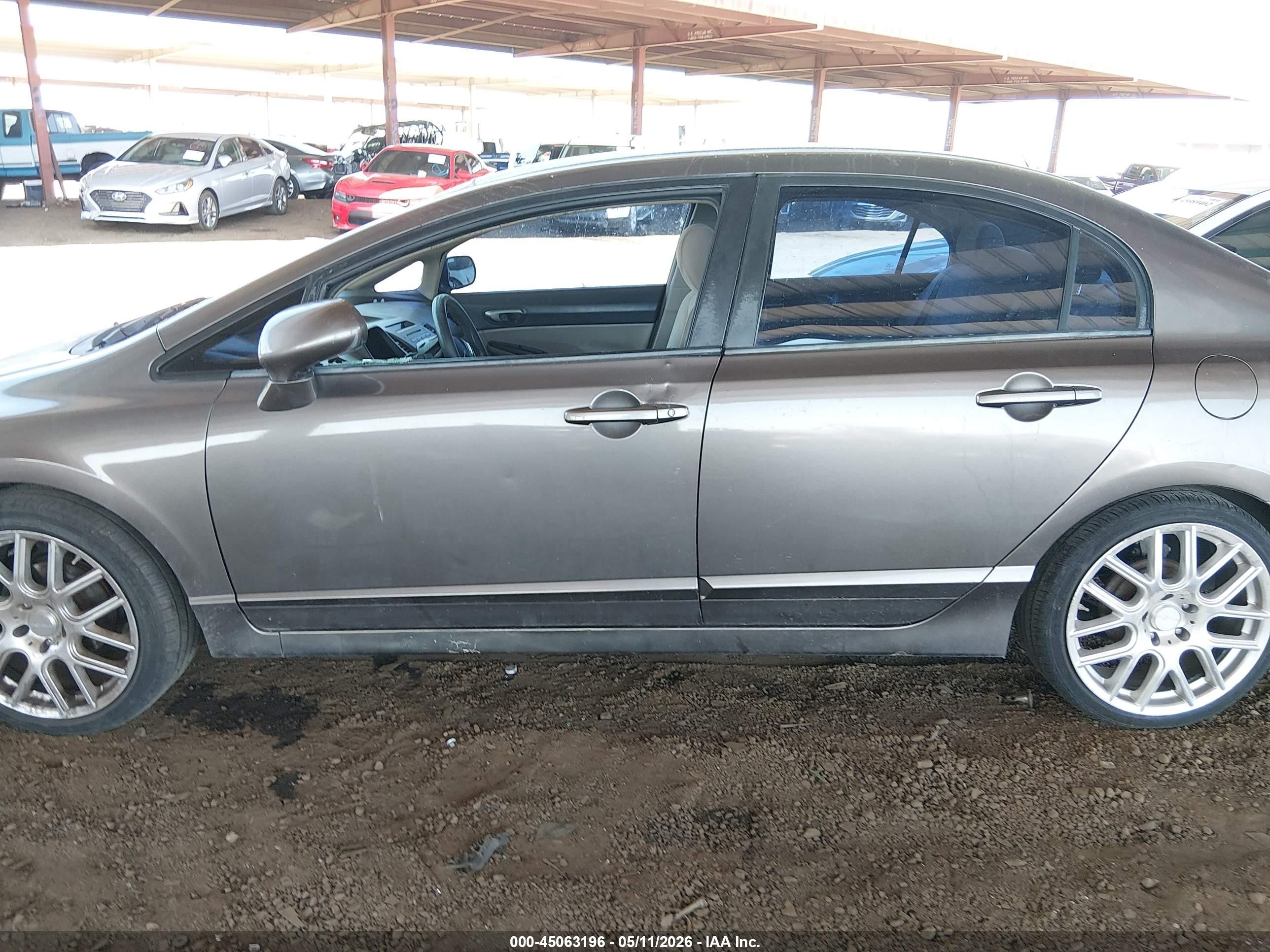 2010 Honda Civic Lx Серый vin: 2HGFA1F54AH566239