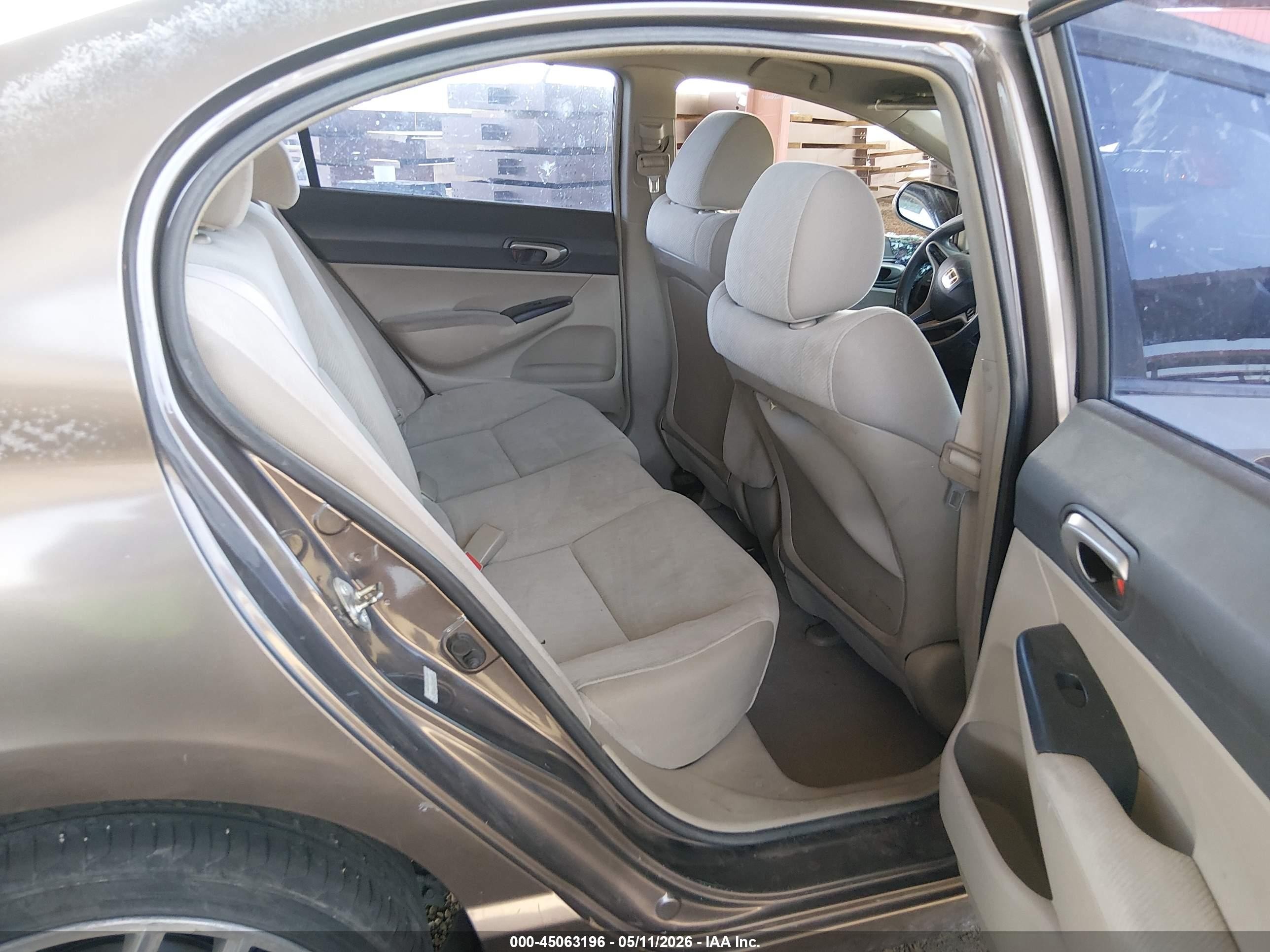 2010 Honda Civic Lx Серый vin: 2HGFA1F54AH566239