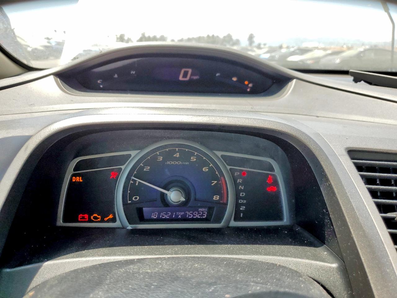 2010 Honda Civic Lx White vin: 2HGFA1F54AH579170