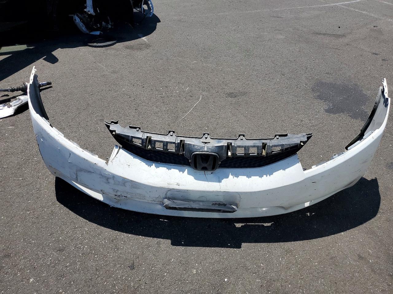 2010 Honda Civic Lx White vin: 2HGFA1F54AH579170