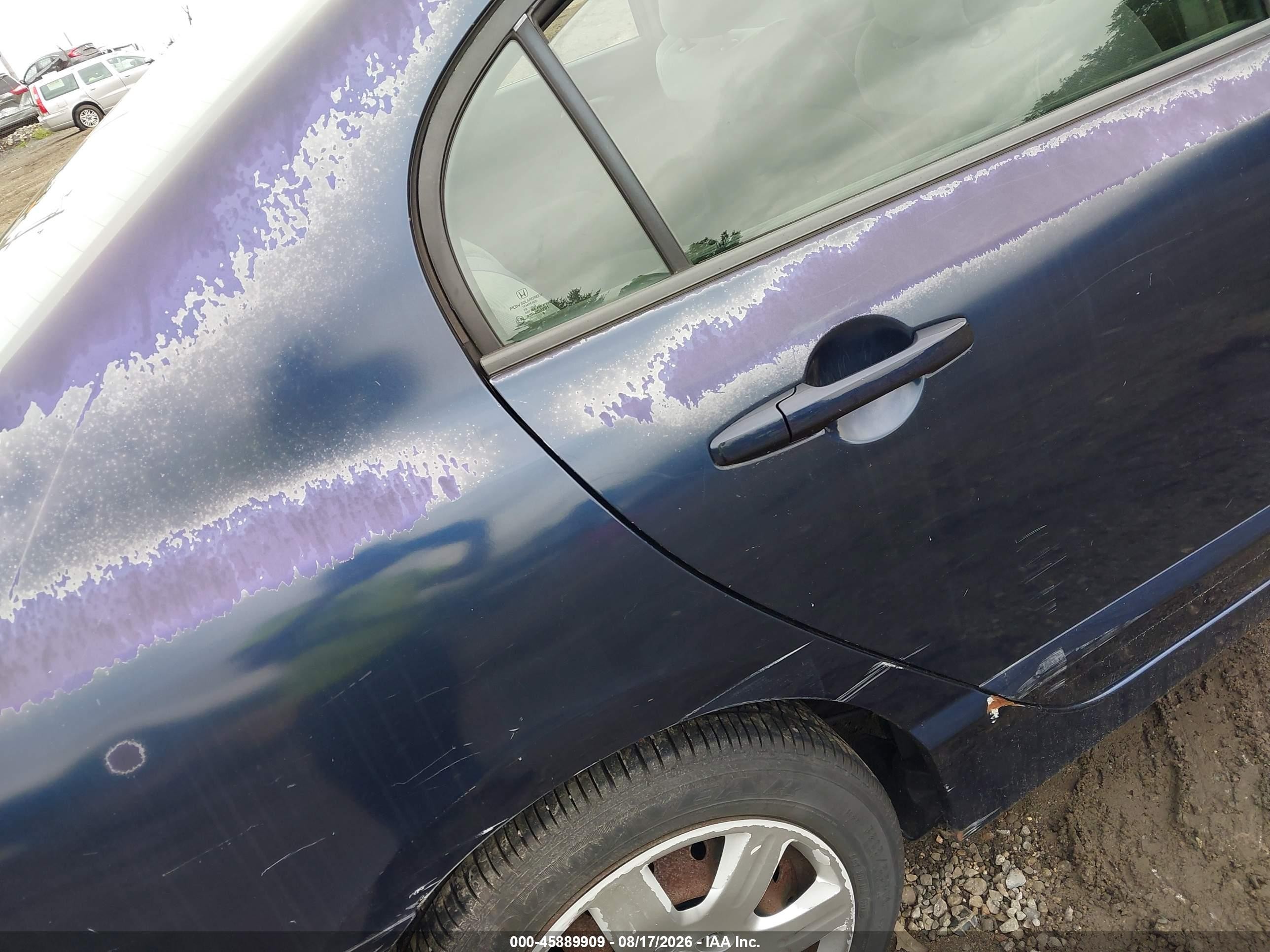 2010 Honda Civic Lx Blue vin: 2HGFA1F54AH588032