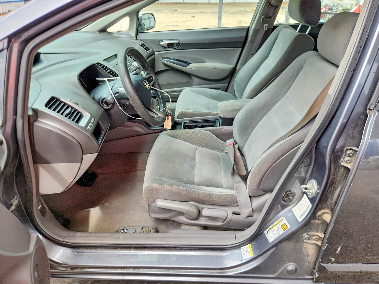 2011 Honda Civic Lx Gray vin: 2HGFA1F54BH308630