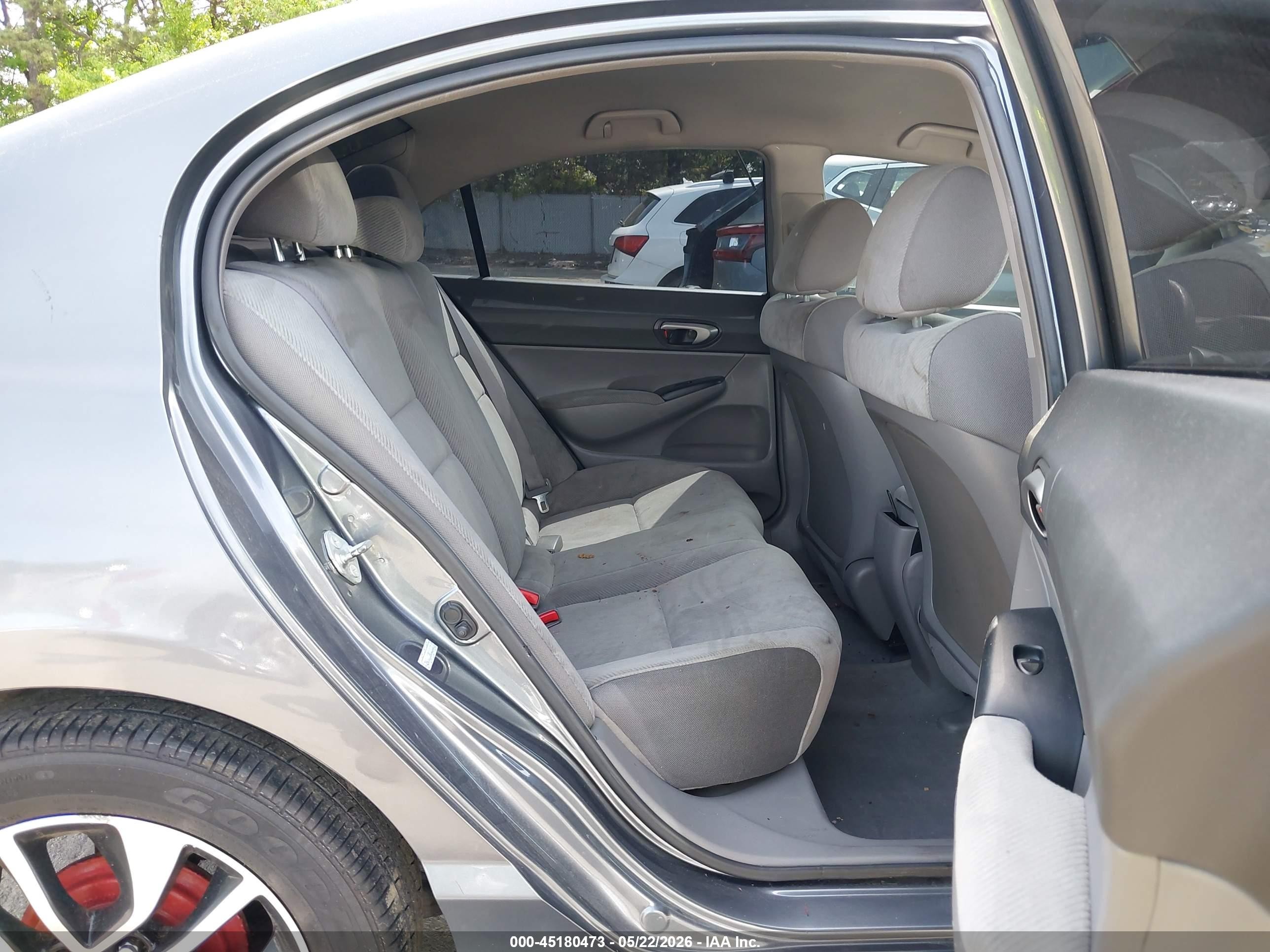 2011 Honda Civic Lx Серый vin: 2HGFA1F54BH309552