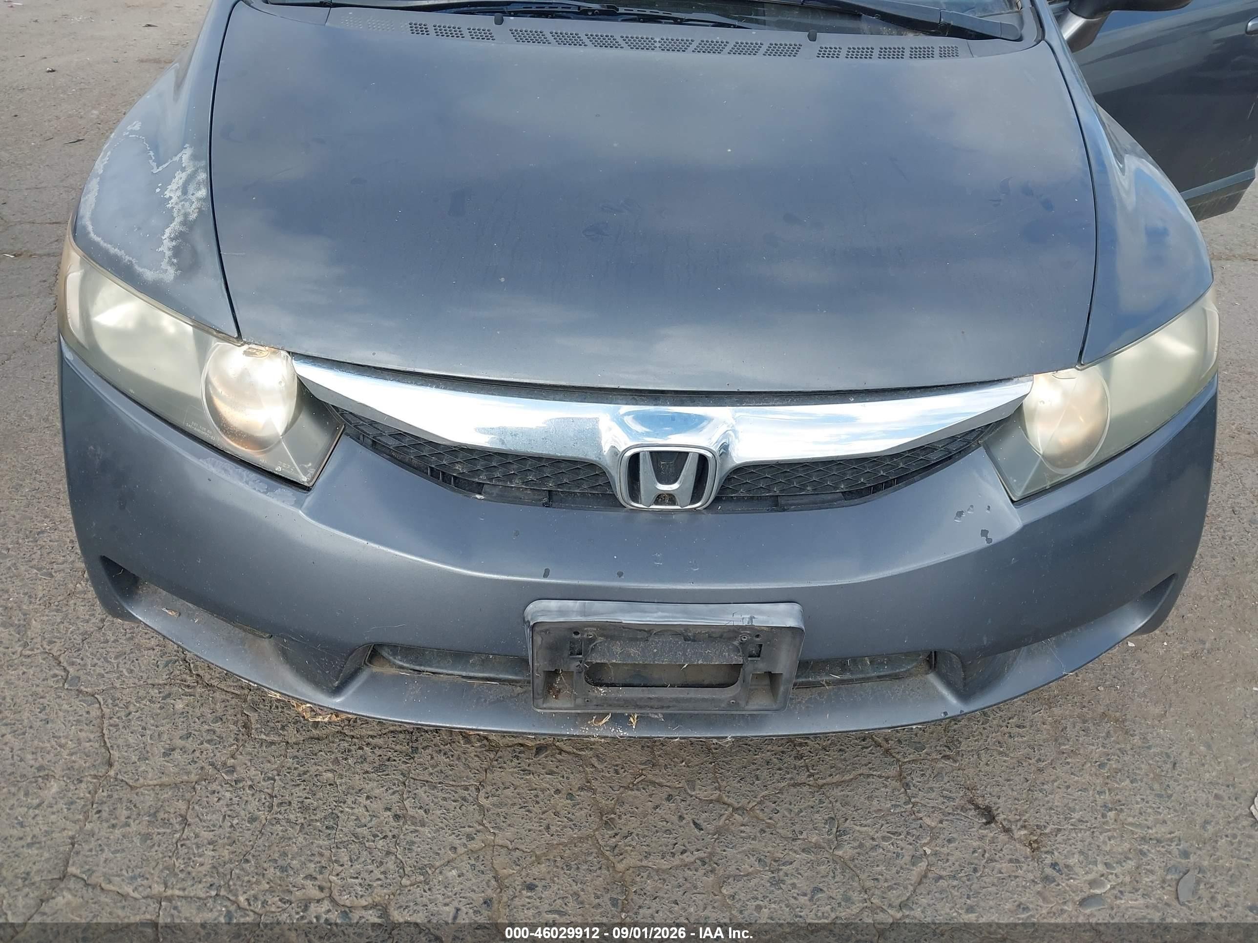2011 Honda Civic Lx Gray vin: 2HGFA1F54BH503532