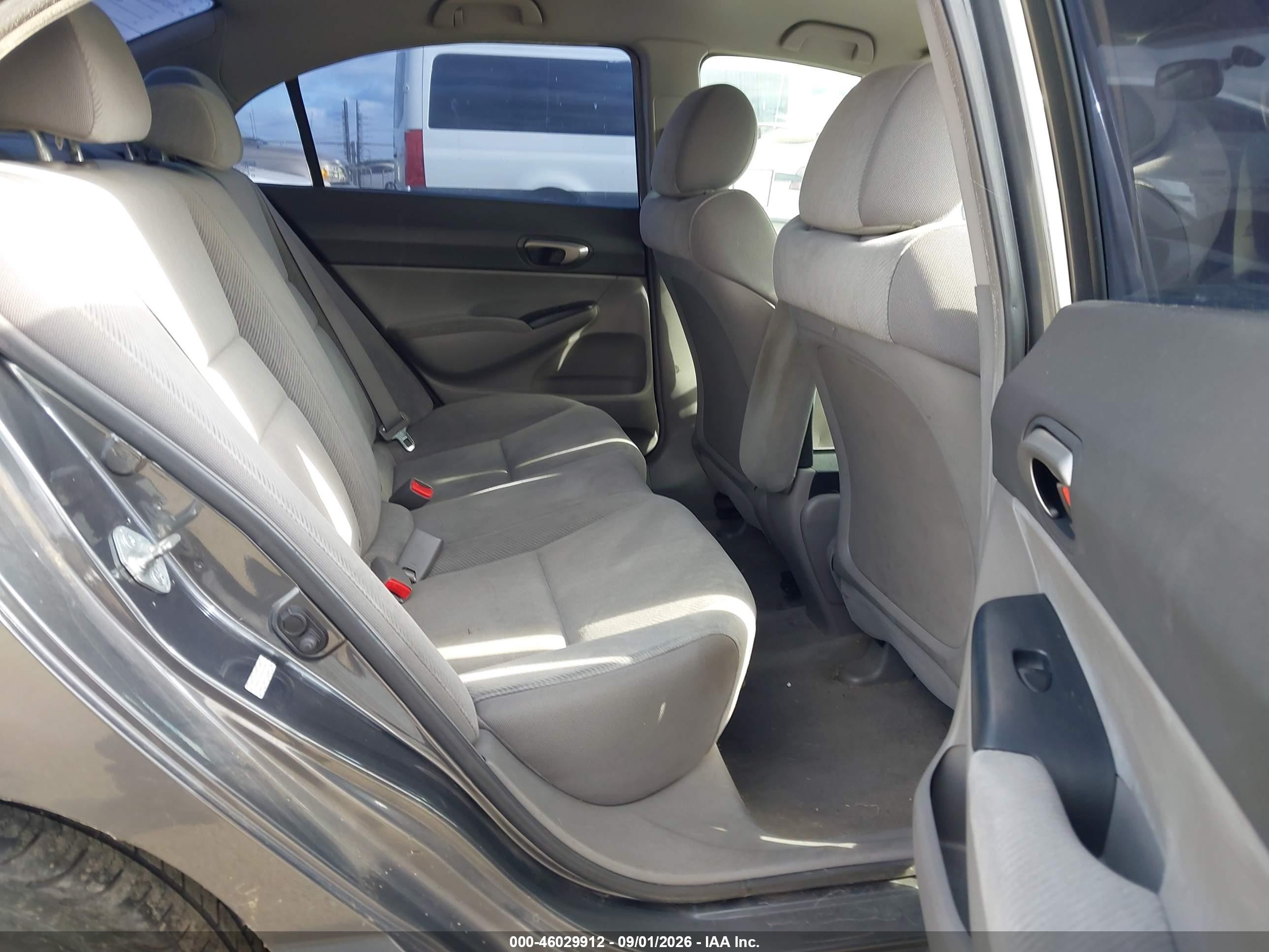 2011 Honda Civic Lx Gray vin: 2HGFA1F54BH503532