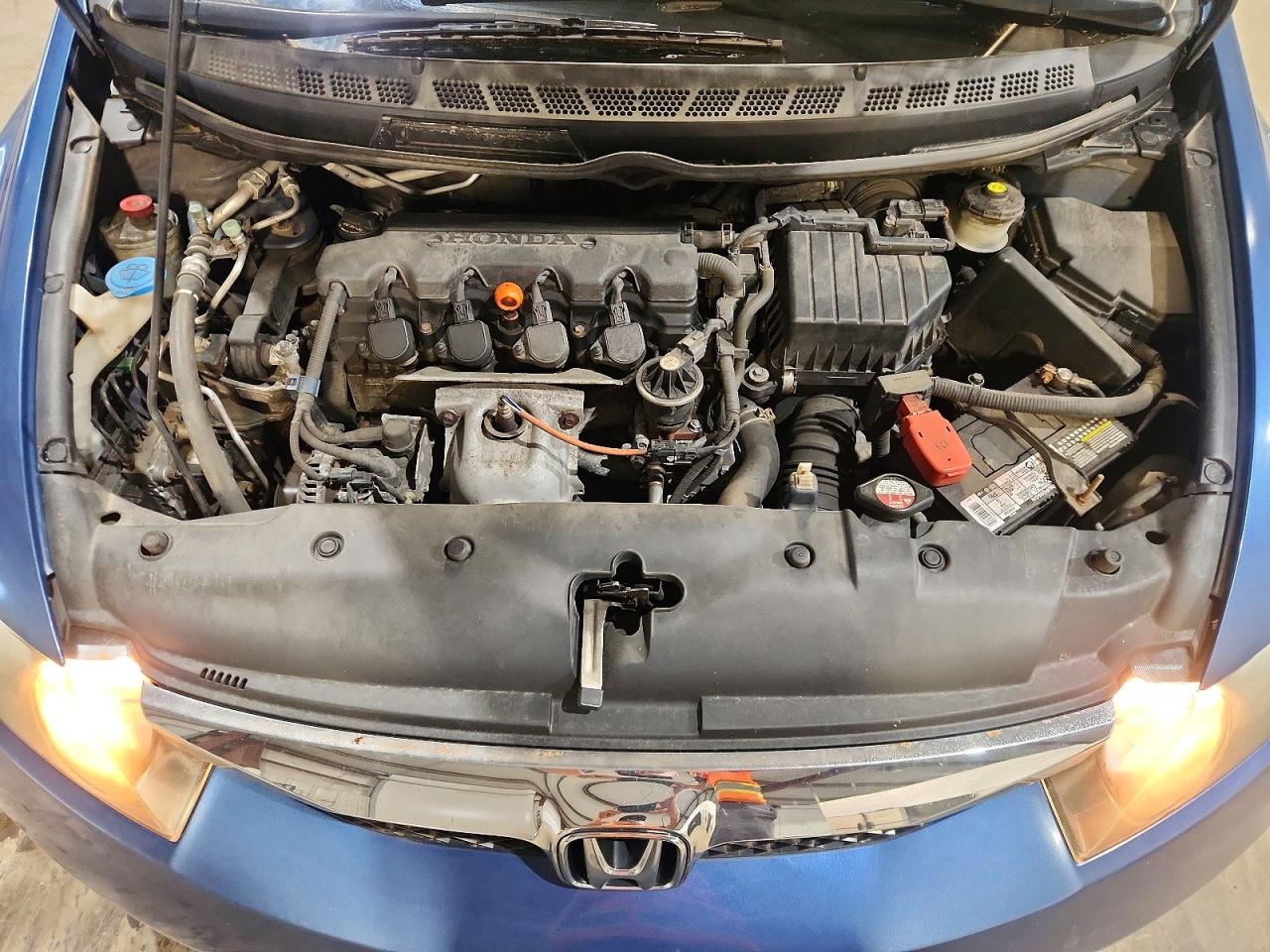 2011 Honda Civic Lx Blue vin: 2HGFA1F54BH506723