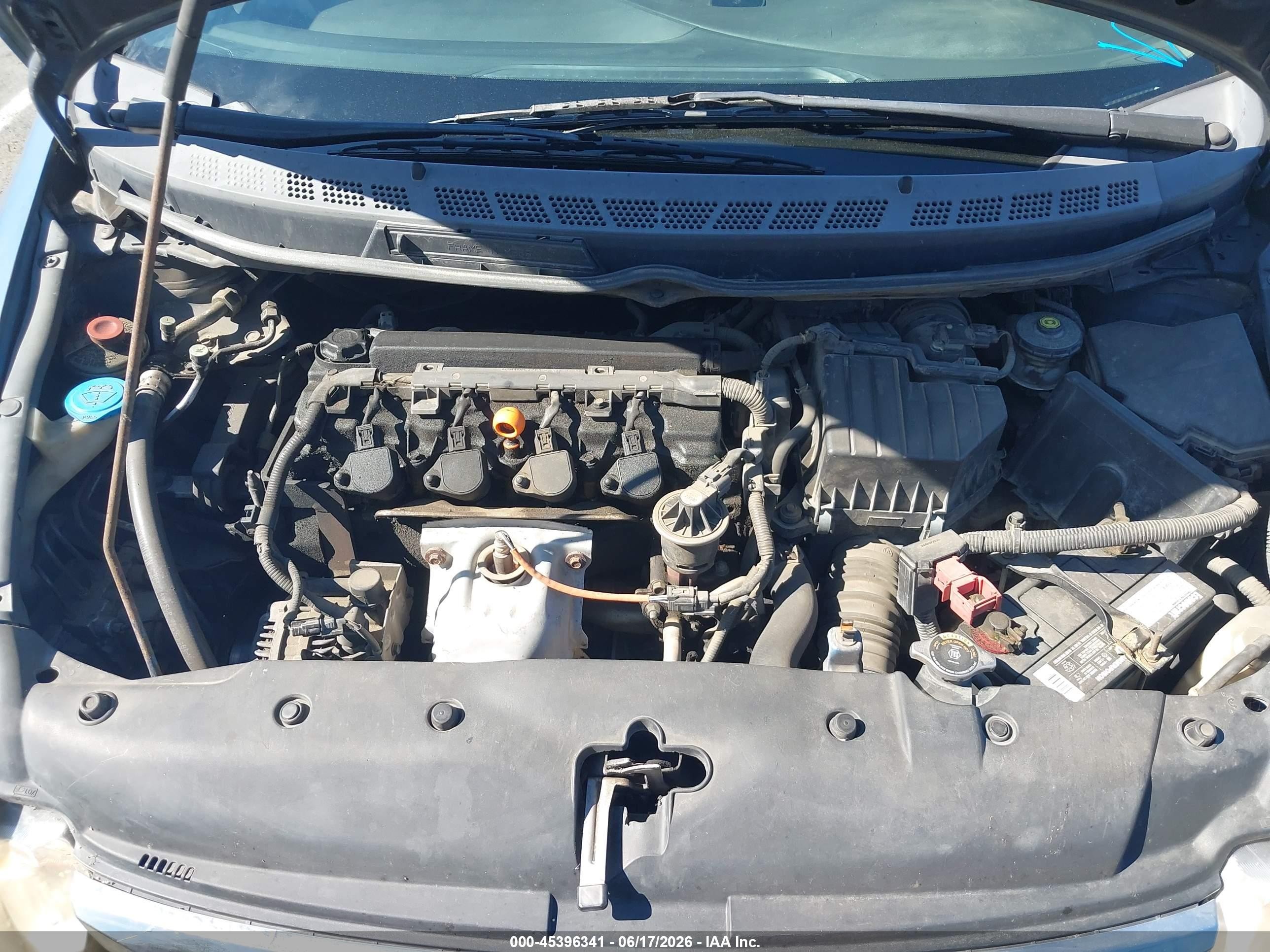 2011 Honda Civic Lx Blue vin: 2HGFA1F54BH514160