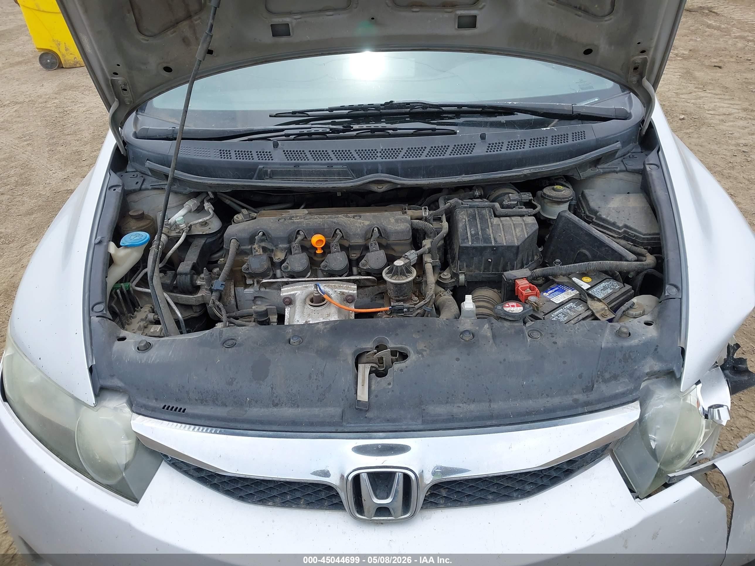 2011 Honda Civic Lx Серебряный vin: 2HGFA1F54BH514773