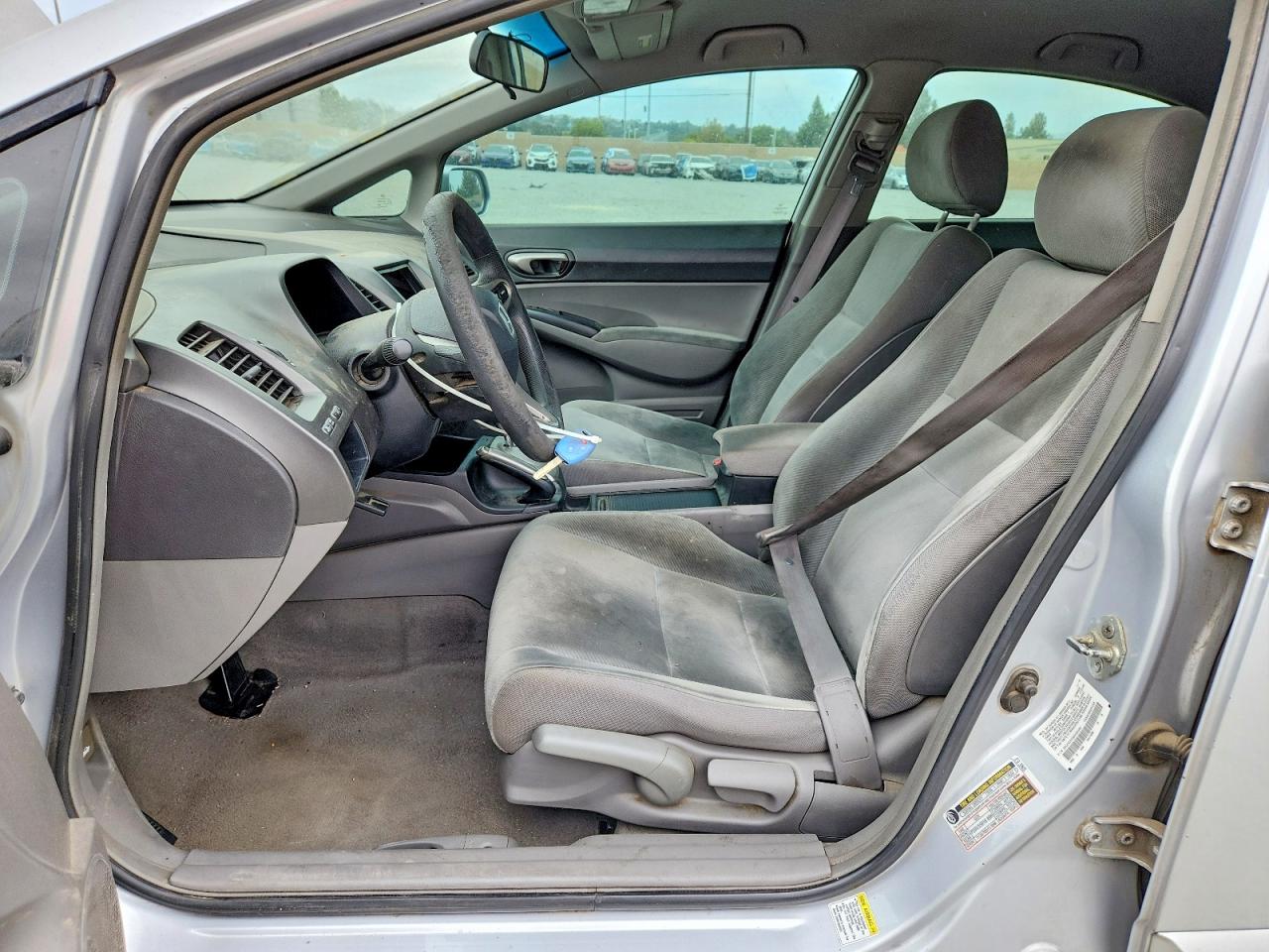 2011 Honda Civic Lx Silver vin: 2HGFA1F54BH526566