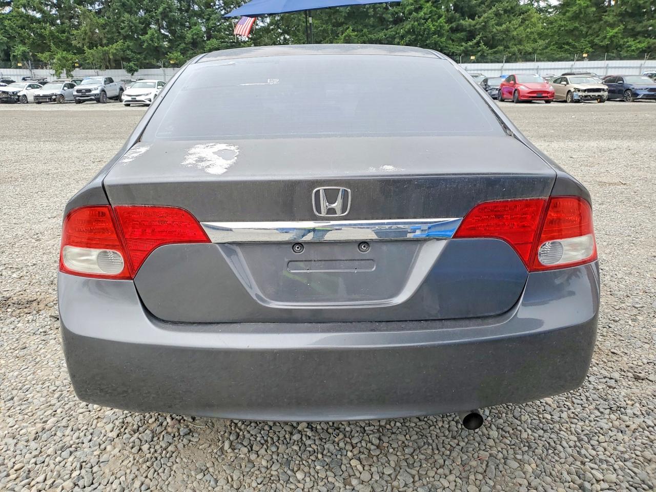 2011 Honda Civic Lx Серый vin: 2HGFA1F54BH539012