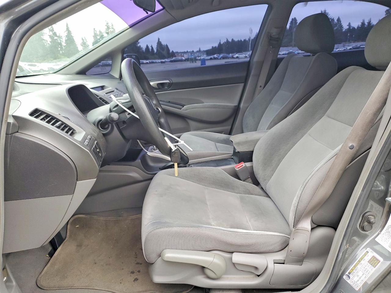 2011 Honda Civic Lx Серый vin: 2HGFA1F54BH539012