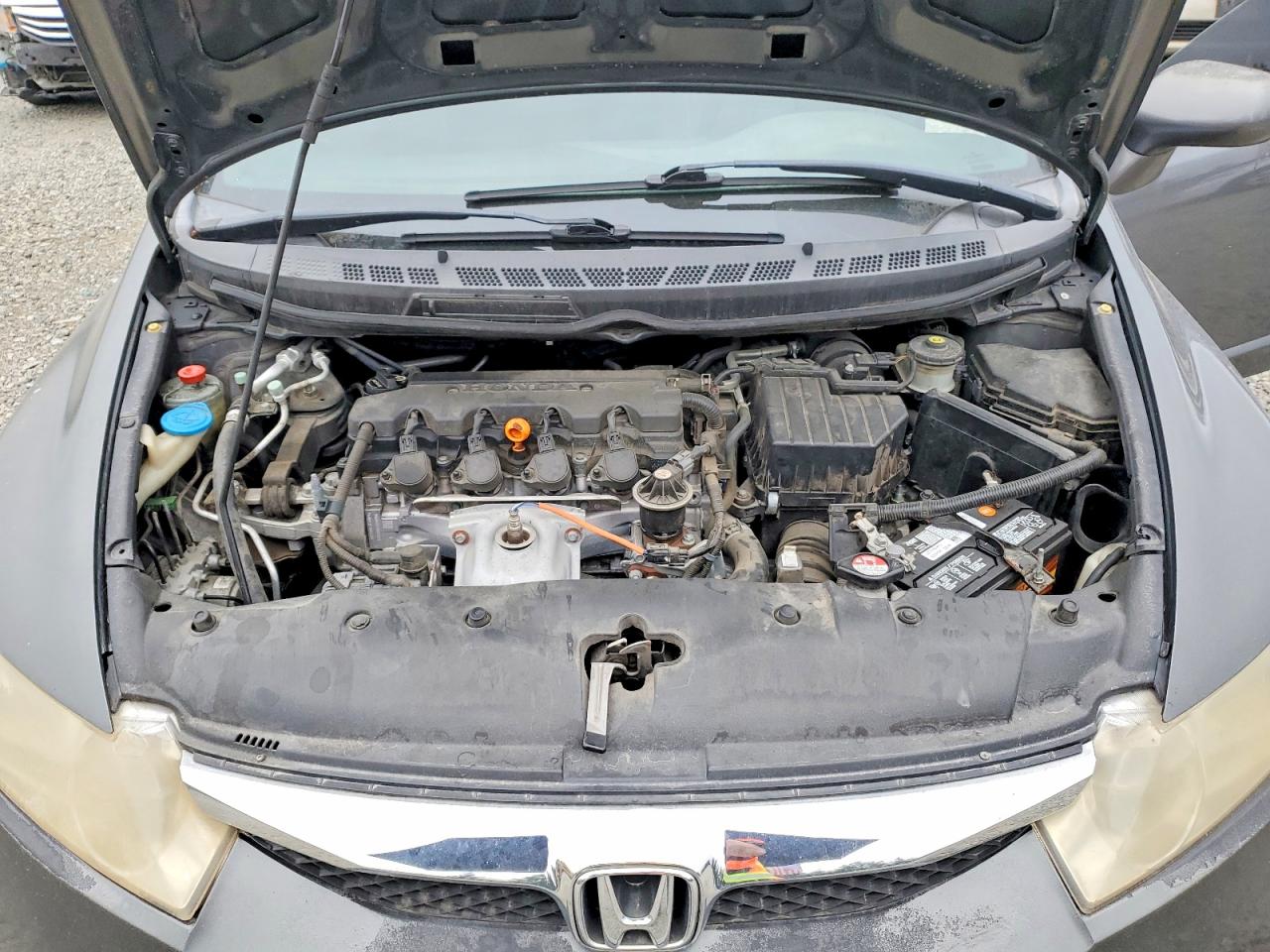 2011 Honda Civic Lx Серый vin: 2HGFA1F54BH539012