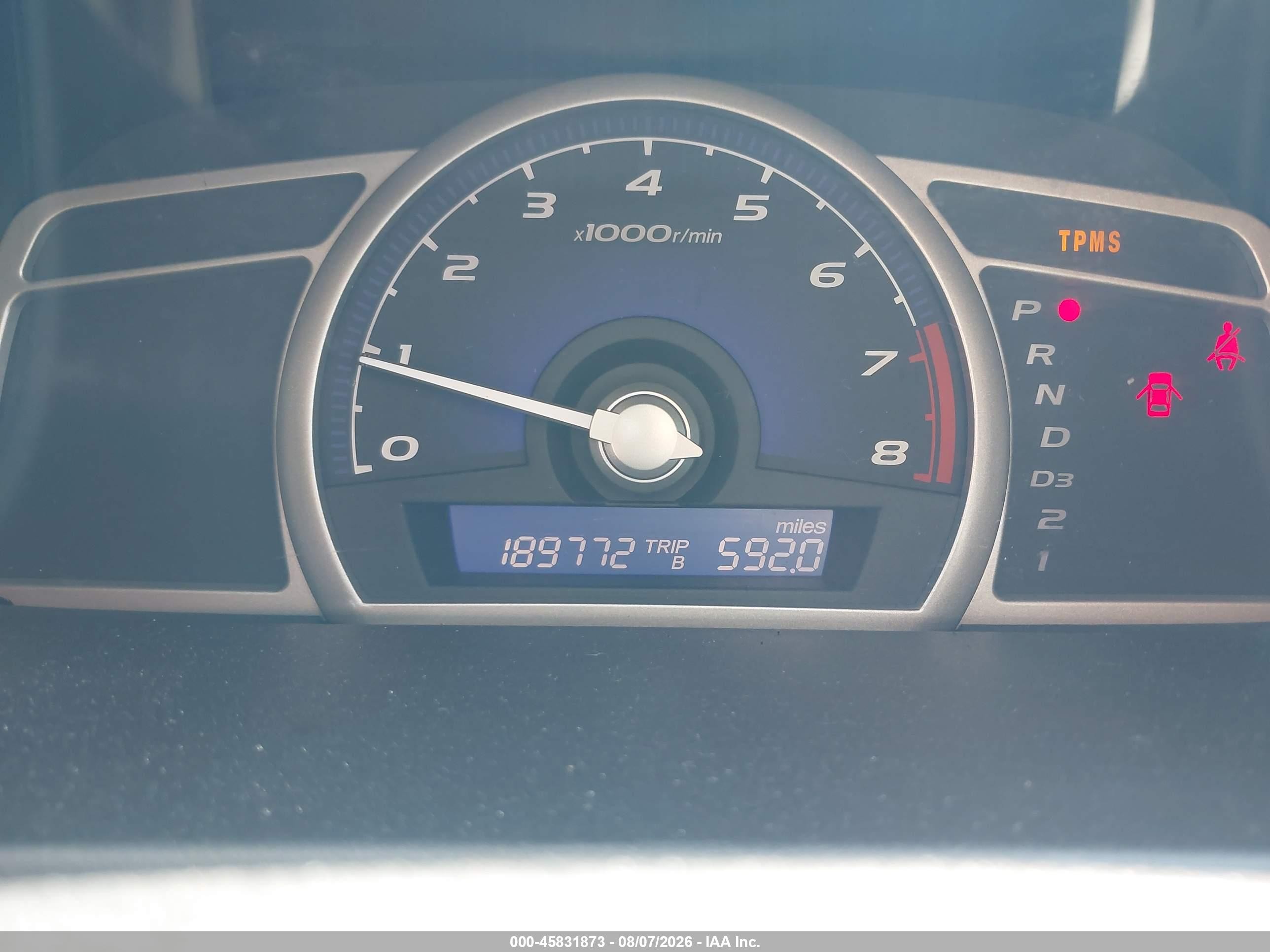 2011 Honda Civic Lx Blue vin: 2HGFA1F54BH550124