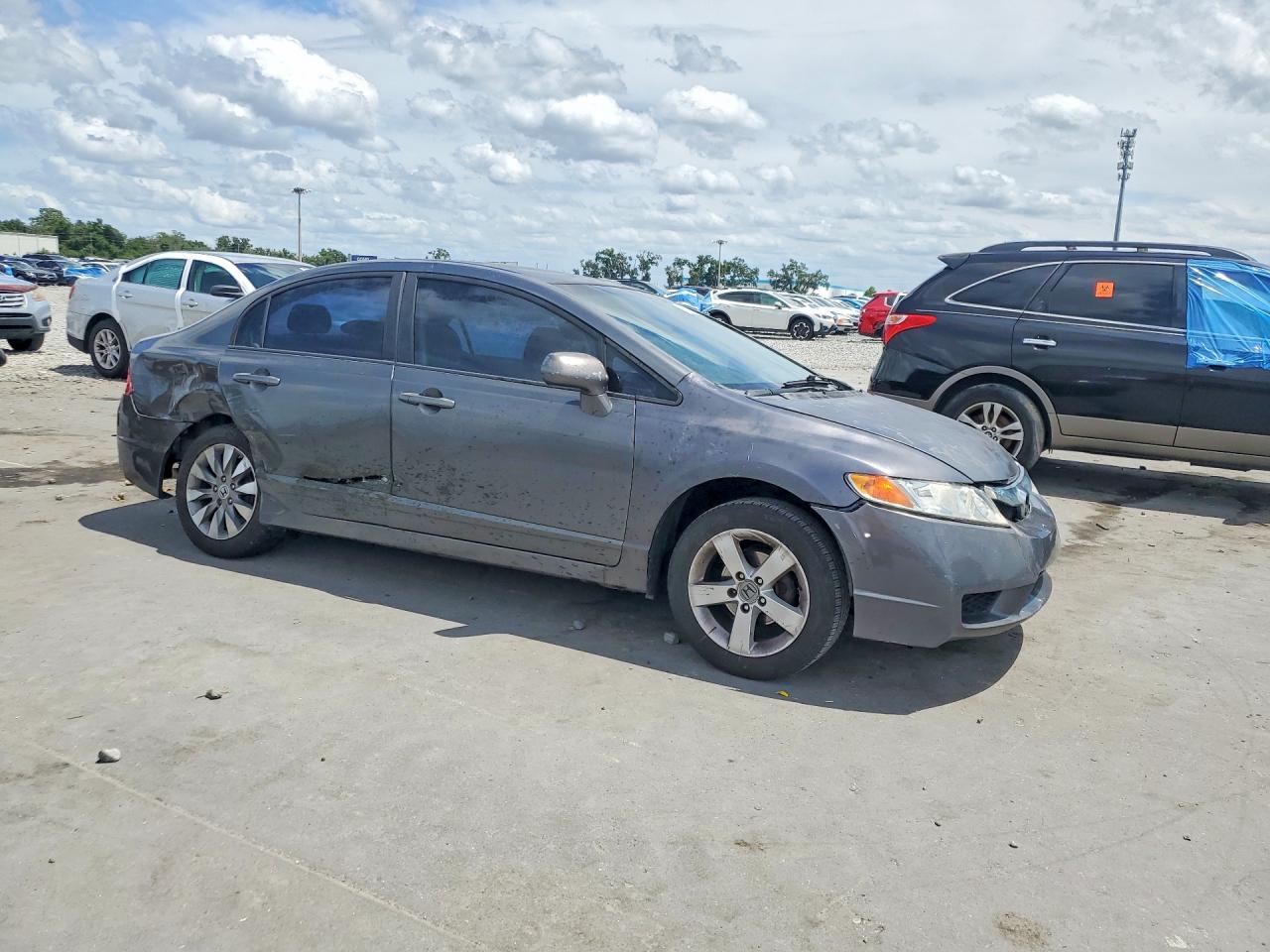 2010 Honda Civic Lx Угольный vin: 2HGFA1F55AH308943