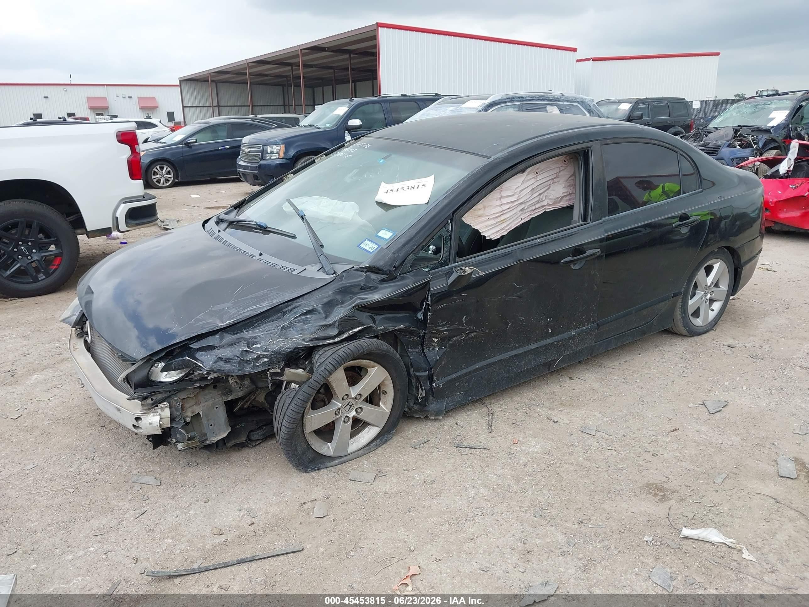 2010 Honda Civic Lx Black vin: 2HGFA1F55AH319246